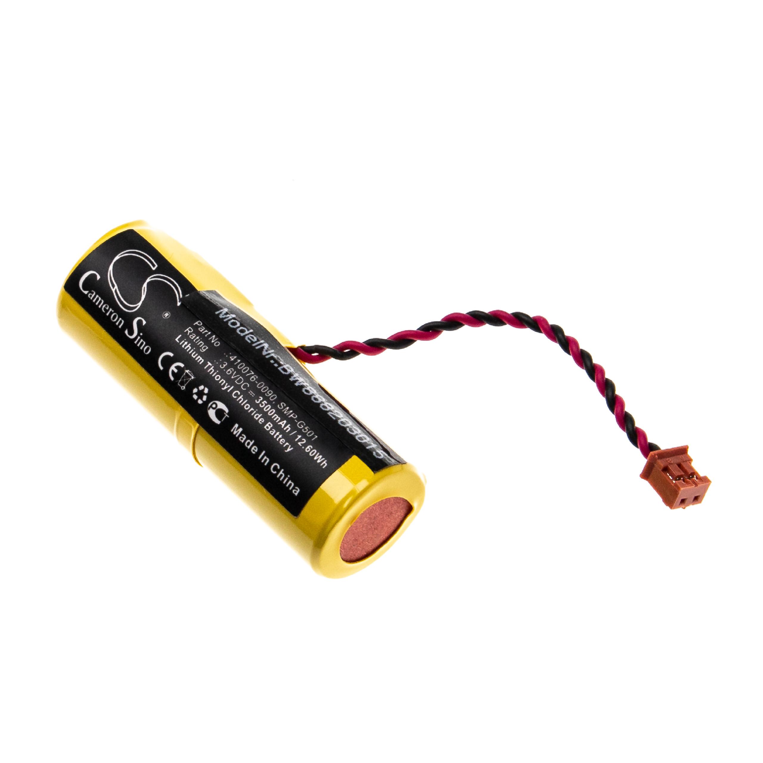 CNC Controller Battery Replacement for Denso 410076-0090, 410076-0150, 410076-0180 - 3500mAh 3.6V Li-SOCl2