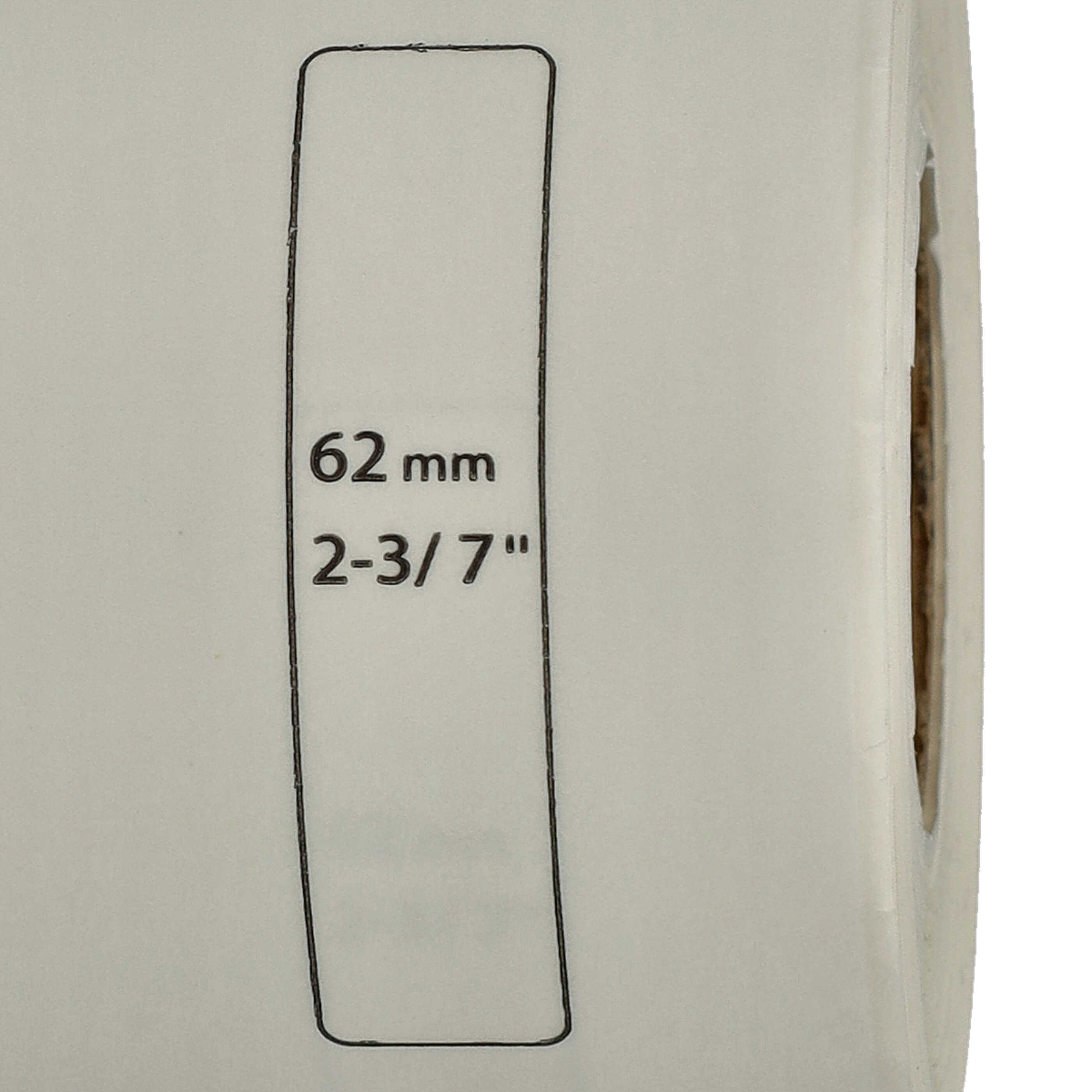 Etiketten als Ersatz für Brother DK-22212 Etikettendrucker - Premium 62mm x 15,24m