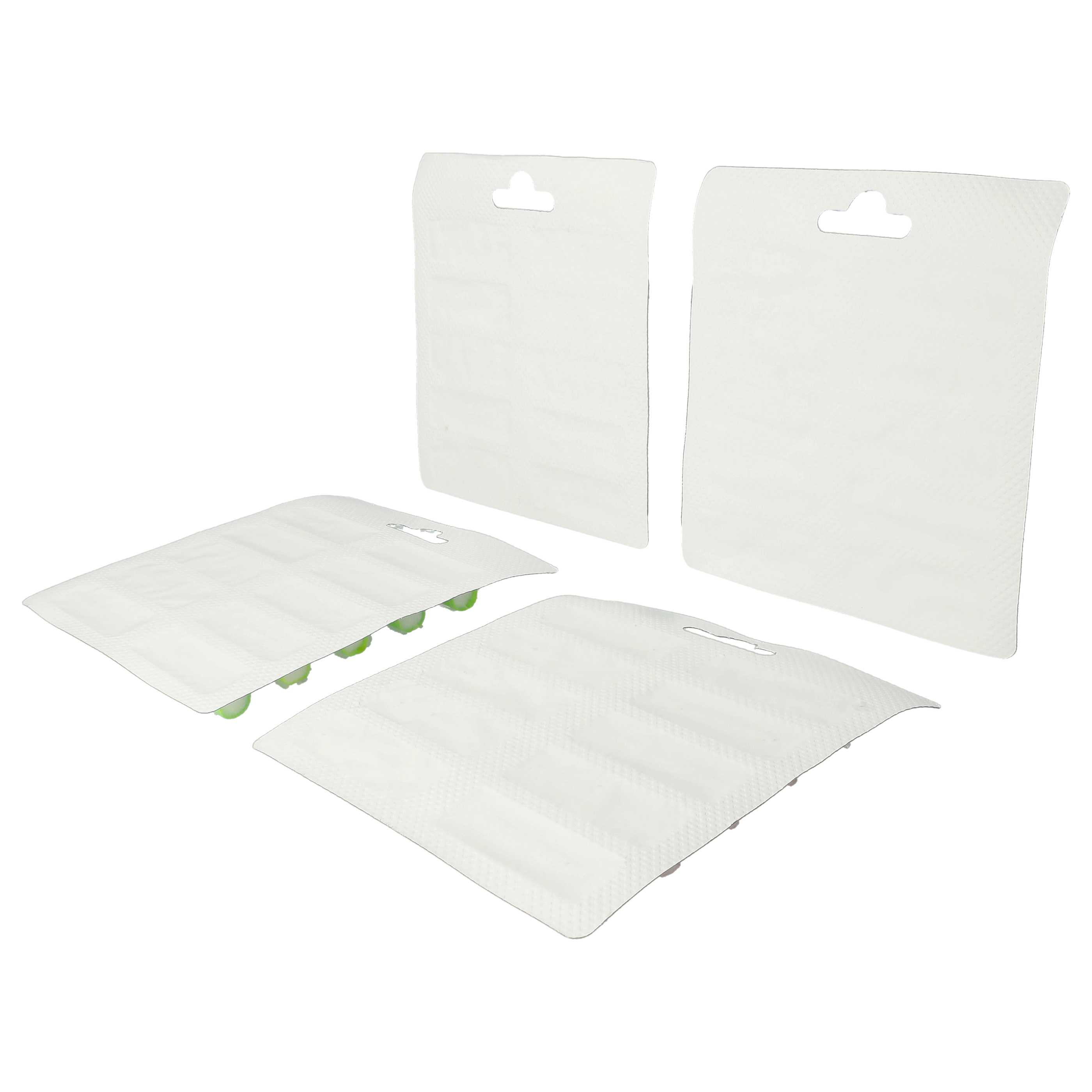 40x Air Freshener Sticks suitable for various Vacuum Cleaners with Bag - forest, roses, ocean, lemon