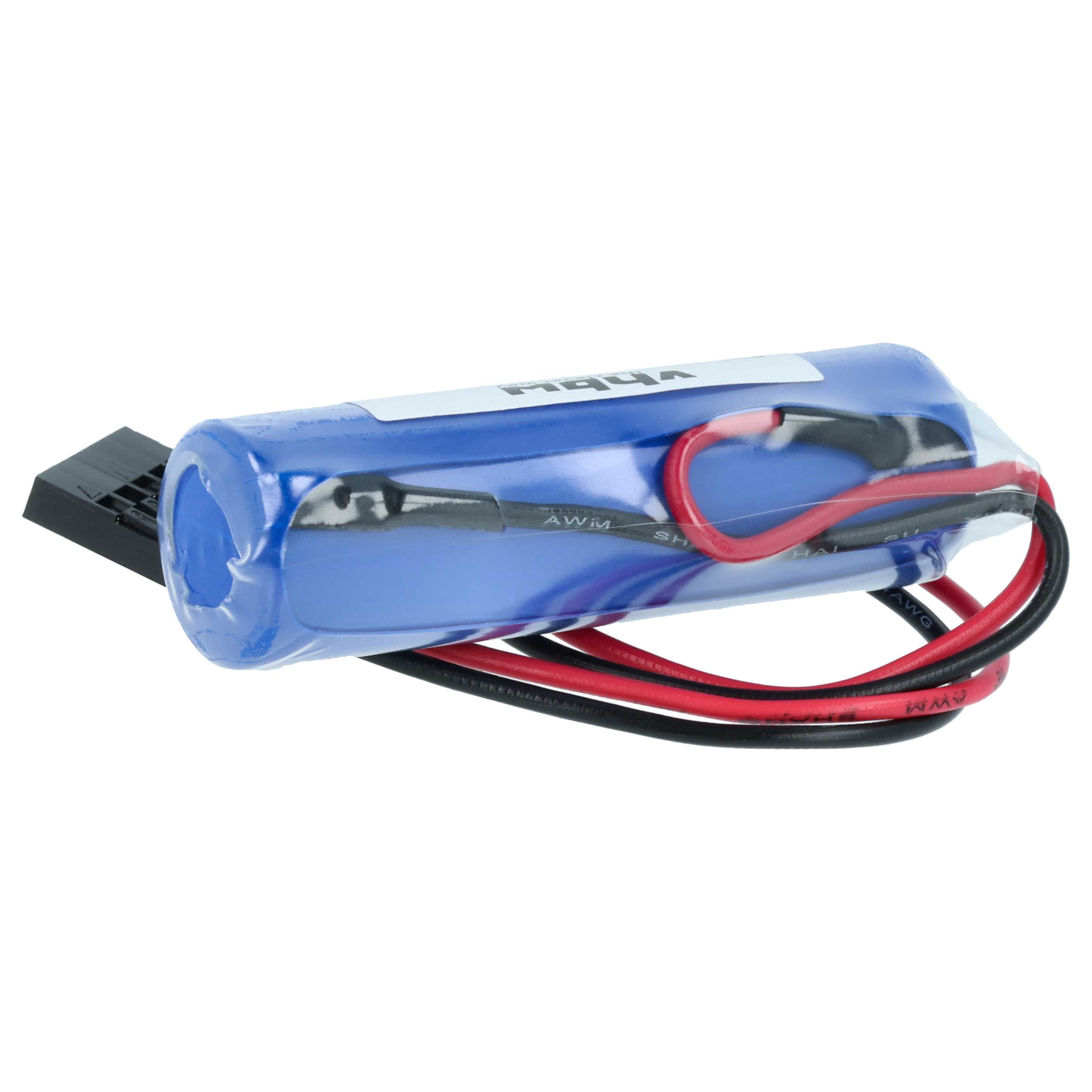 2x Batería reemplaza Toshiba ER6V, 479348-1 para controlador (2000 mAh, 3,6 V, Li-MnO2)