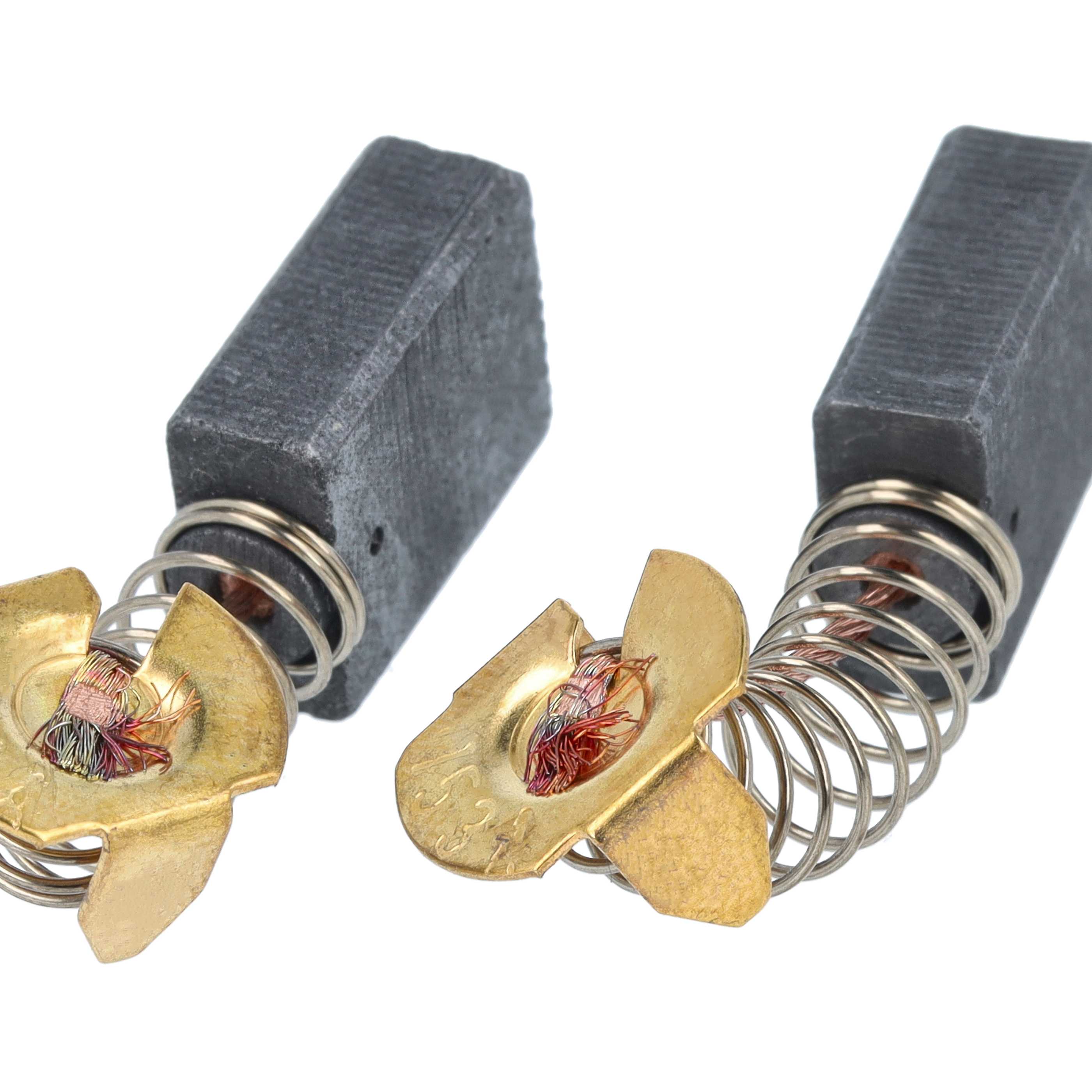 Kohlebürsten (2 Stück) für Parkside PKS 1700 A1, PKS 1700 B2, 18.05*13.4*6.4 mm, Auto-Stopp-Funktion