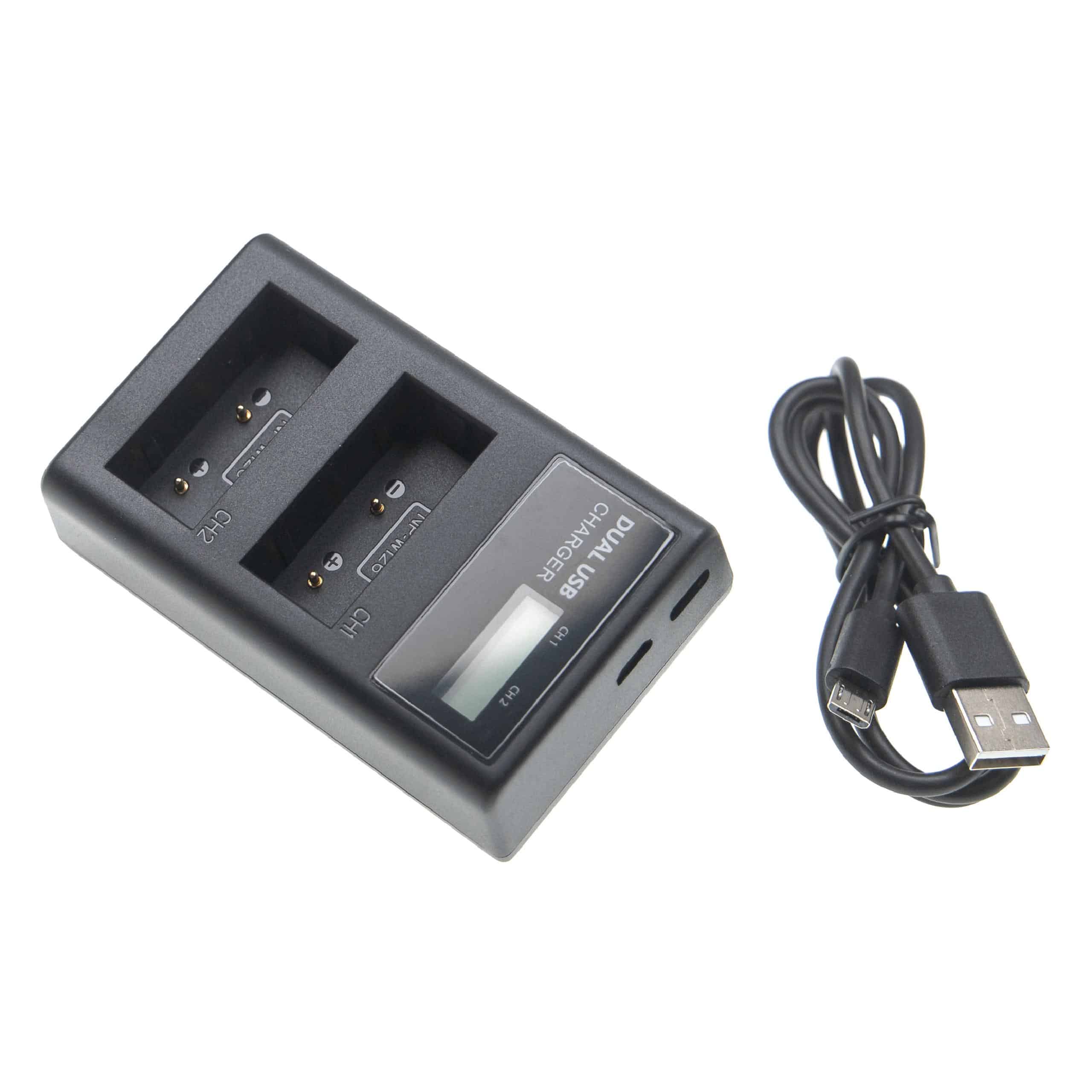 Battery Charger suitable for X-E1 Camera etc. - 0.5 A, 8.4 V