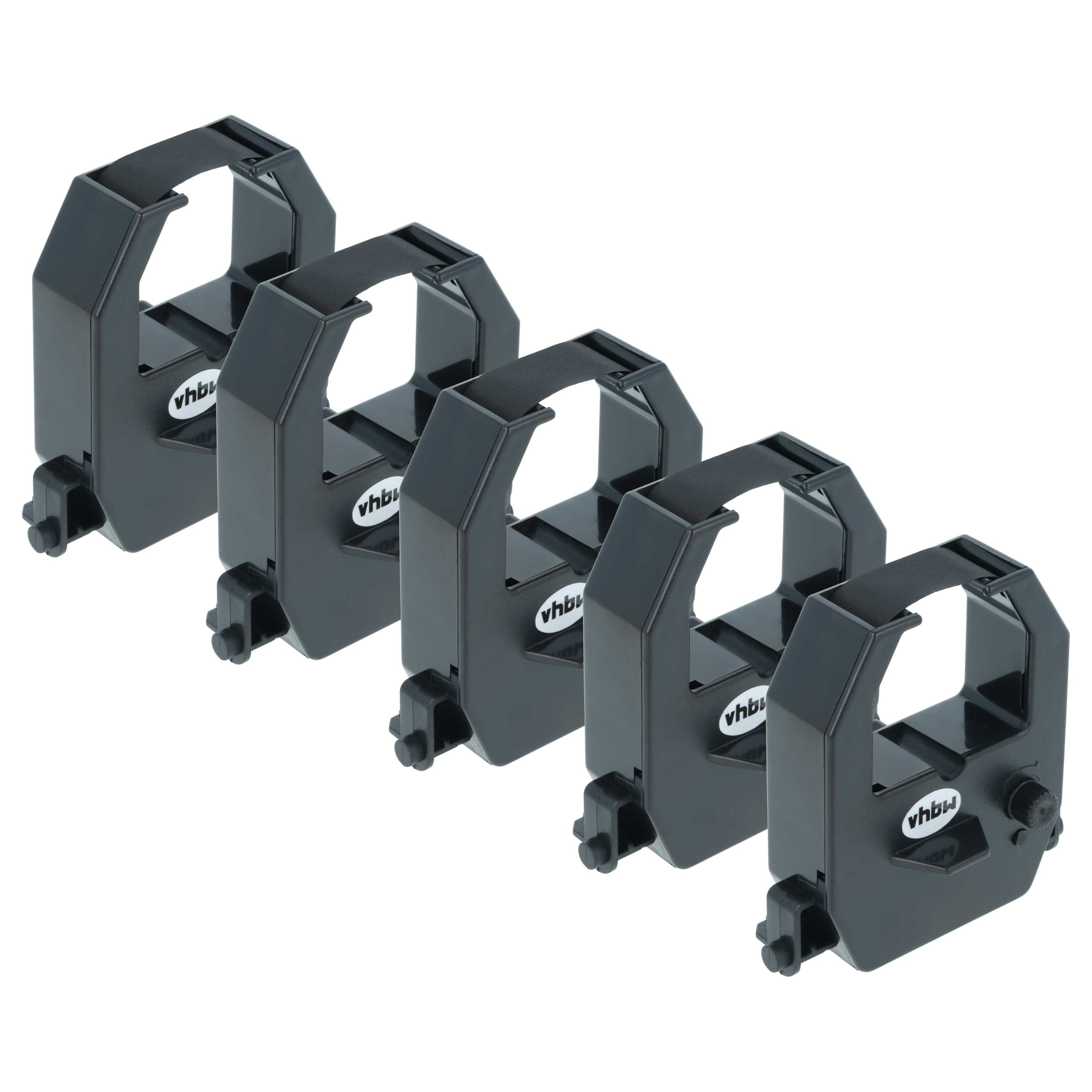 5x Ink Ribbon replaces CE-315250 for Amano Dot Matrix, Receipt Printer etc. - Black