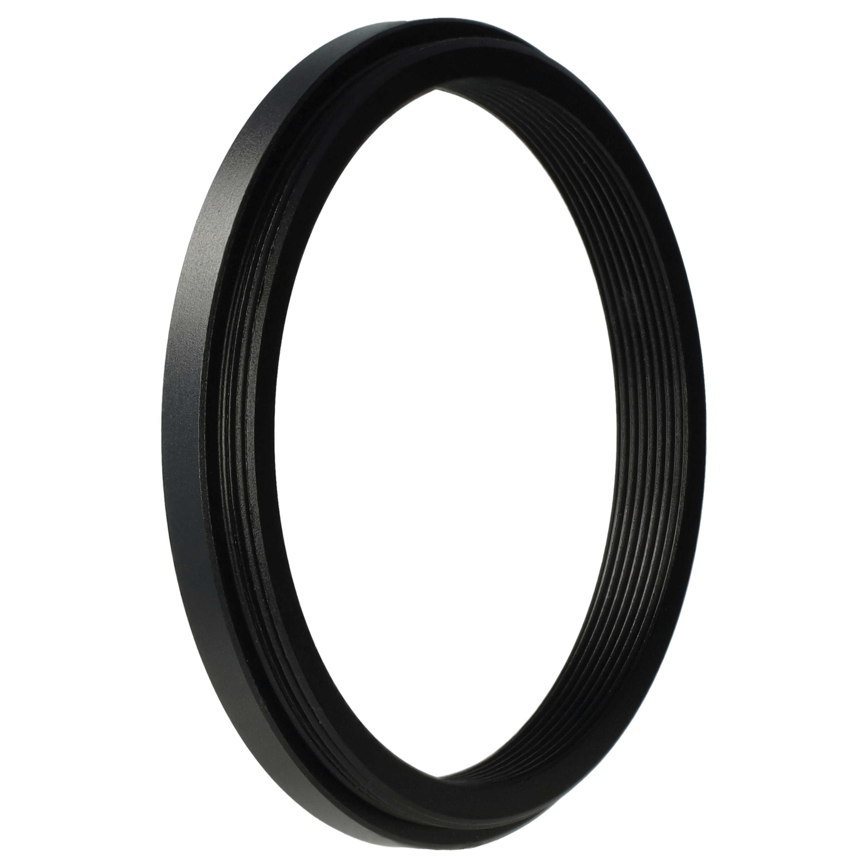 Step-Down-Ring Adapter von 52 mm auf 46 mm passend für Kamera Objektiv - Filteradapter, Metall, schwarz