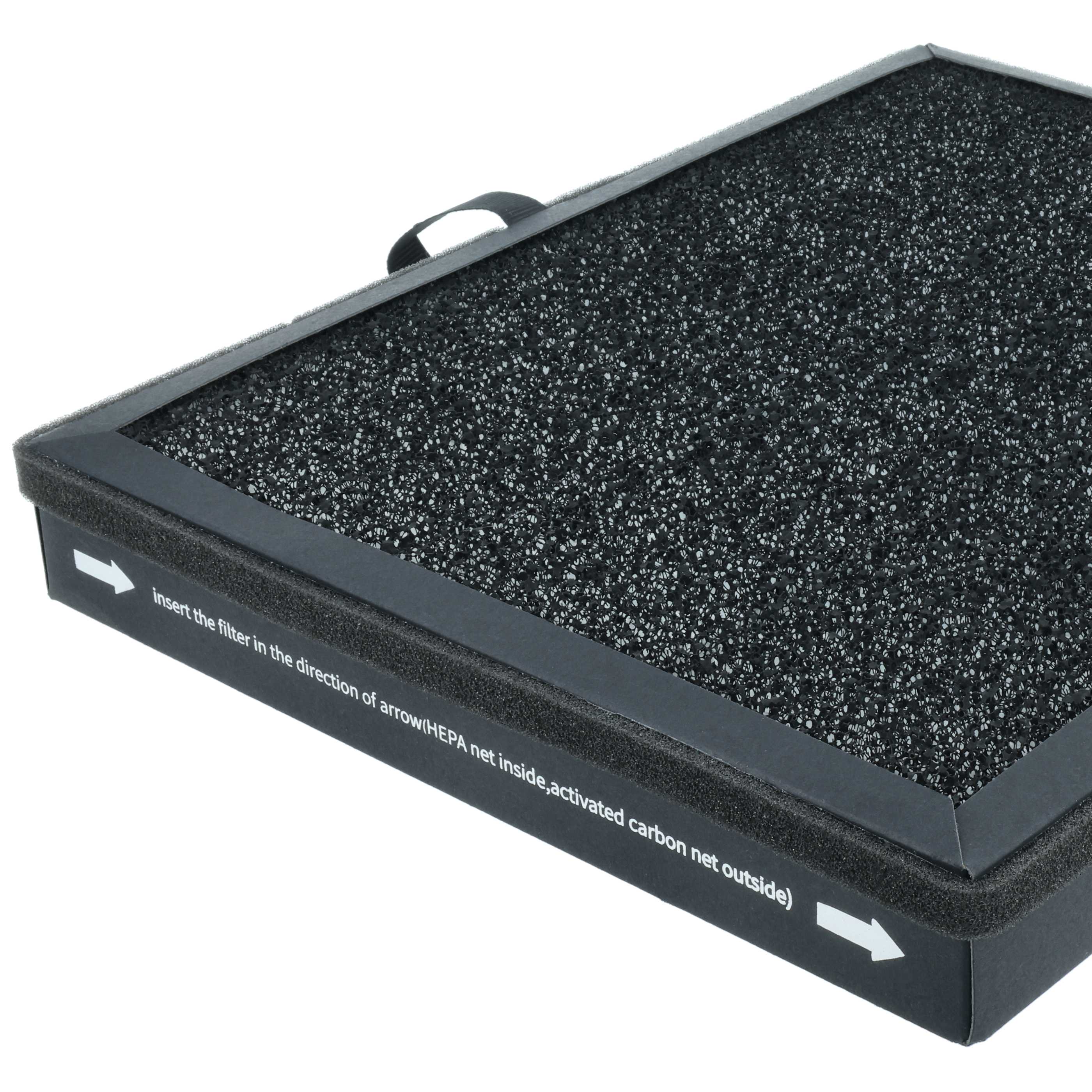 3x HEPA Filter replaces AROEVE MK04 for Aroeve Air Humidifier etc. - Activated Carbon