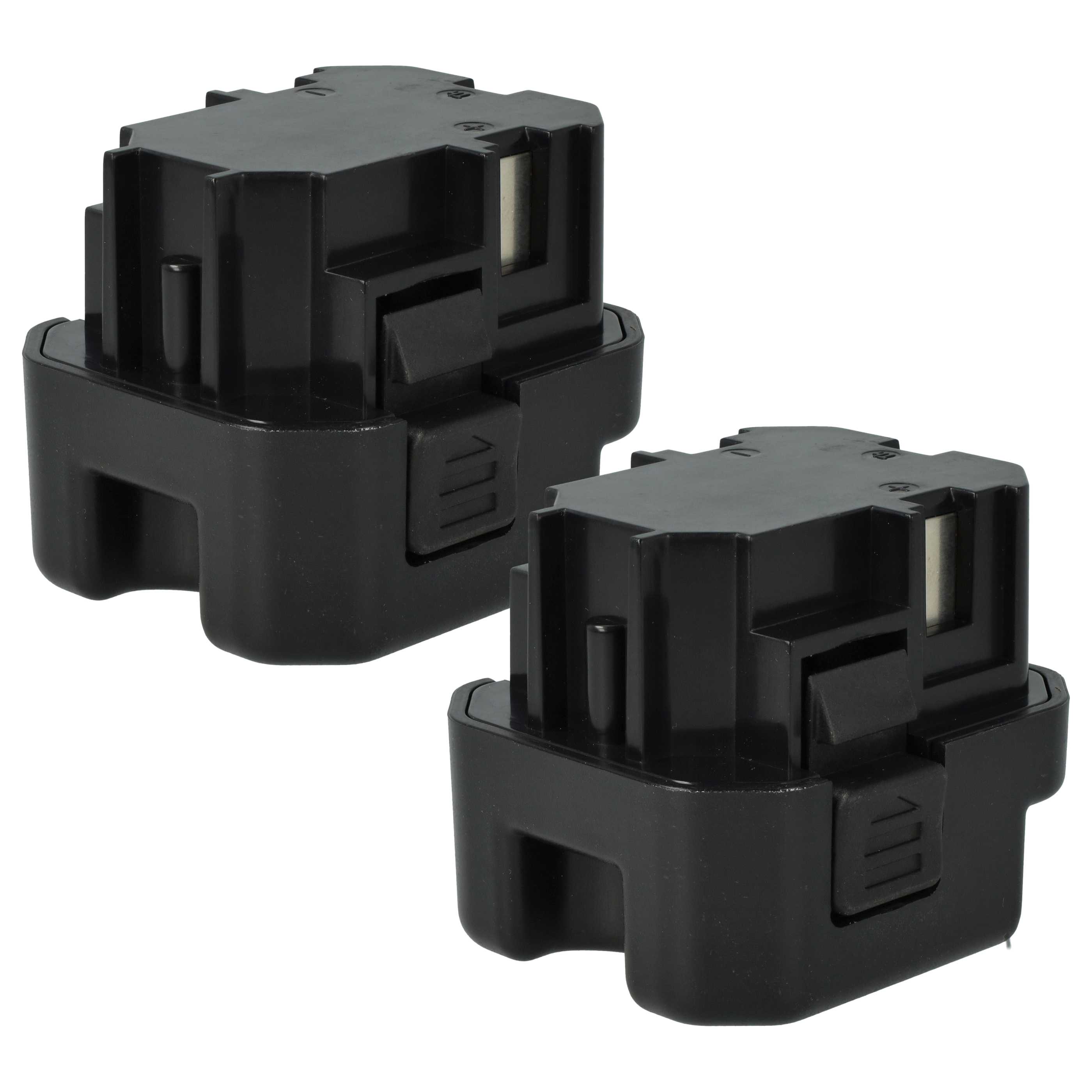 2x Battery replaces Senco VP0108, VP0109 Electric Power Tool - 1500 mAh, 6 V, NiMH