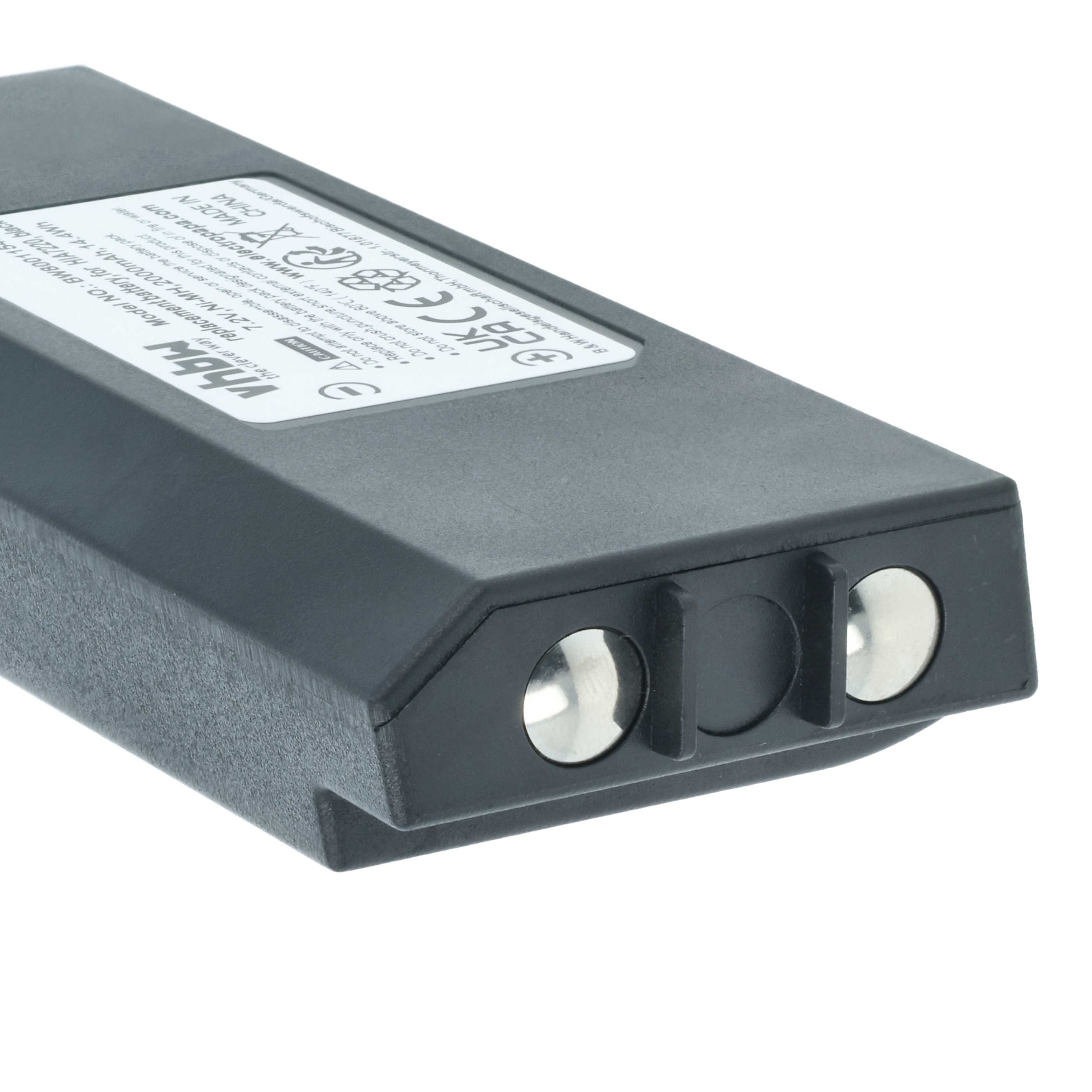 Batería (5 ud) para Hiab Olsberg, XS Drive sistema control - 2000mAh 7,2V NiMH