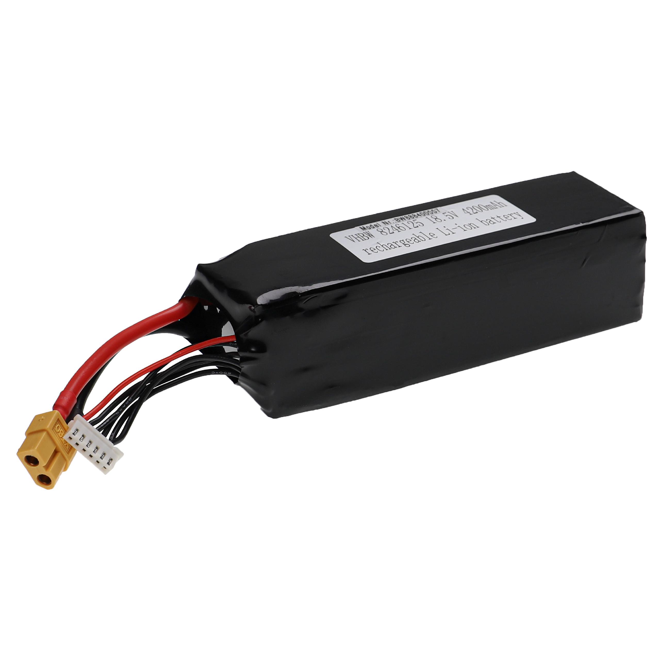 Batterie pour modèle radio-télécommandé - 4200mAh 18,5V Li-polymère, XT60
