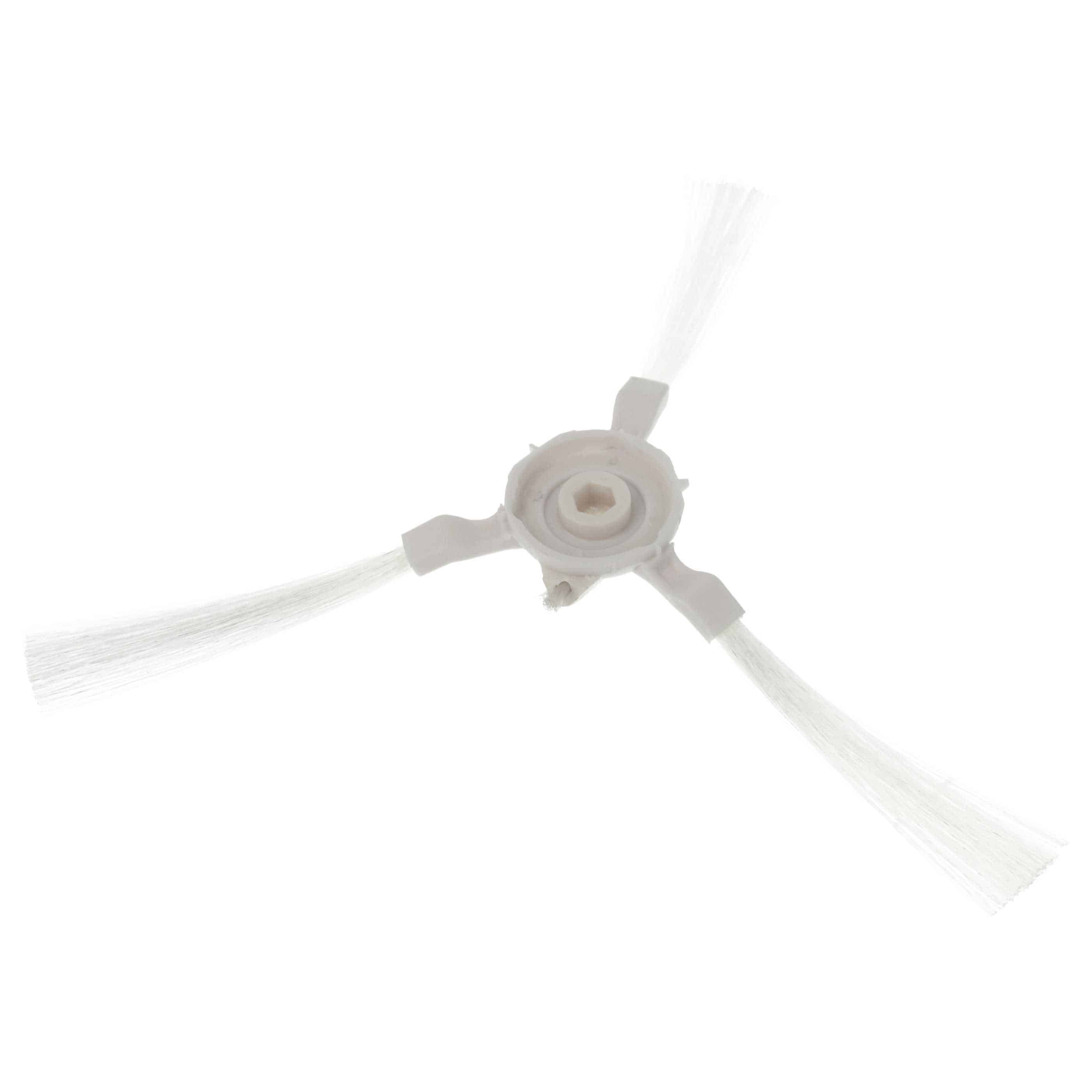 4x cepillo lateral 3 brazos para robot aspirador 360 S6 - Set cepillos blanco