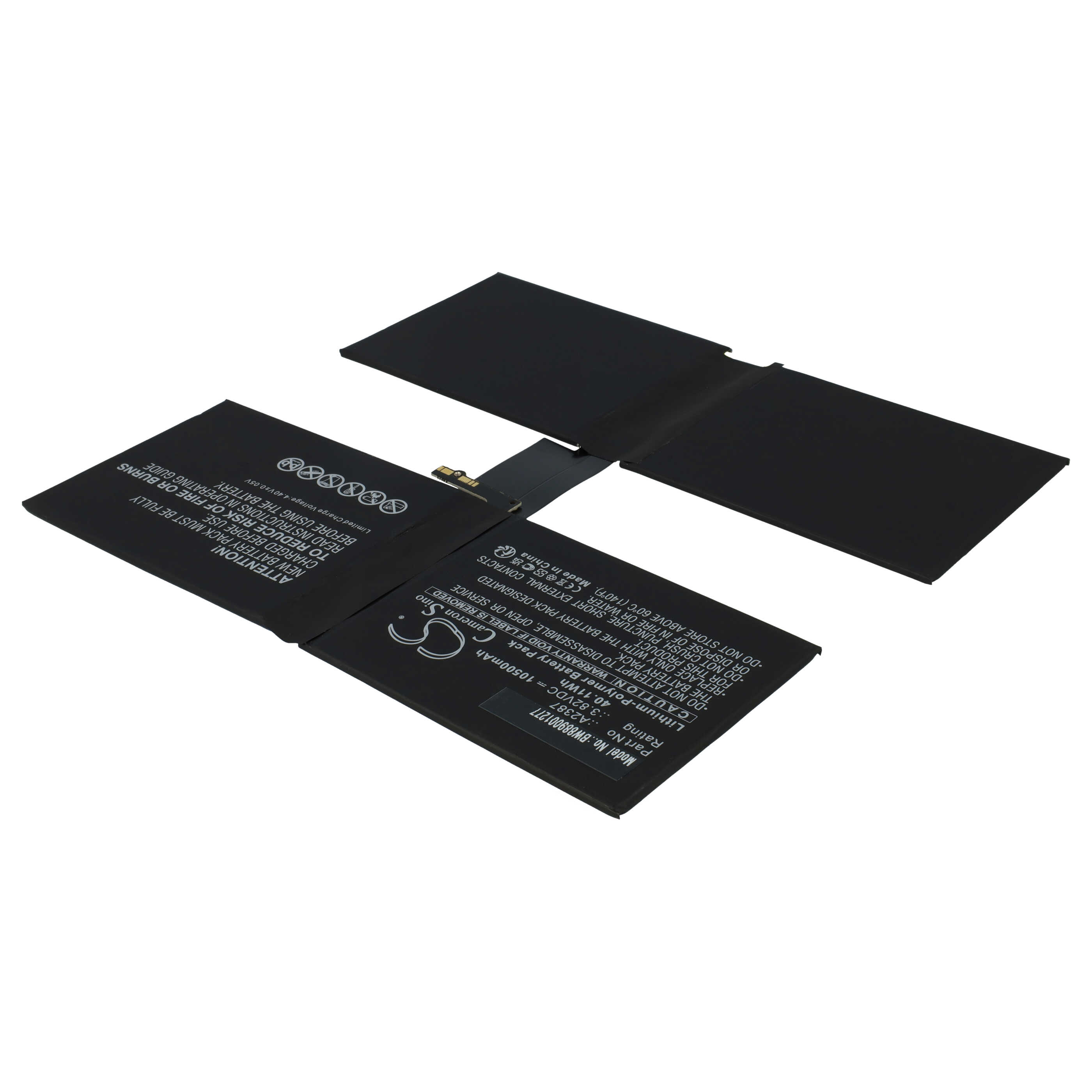 Batería reemplaza Apple A2387 para tablet, Pad Apple - 10500 mAh 3,82 V Li-poli
