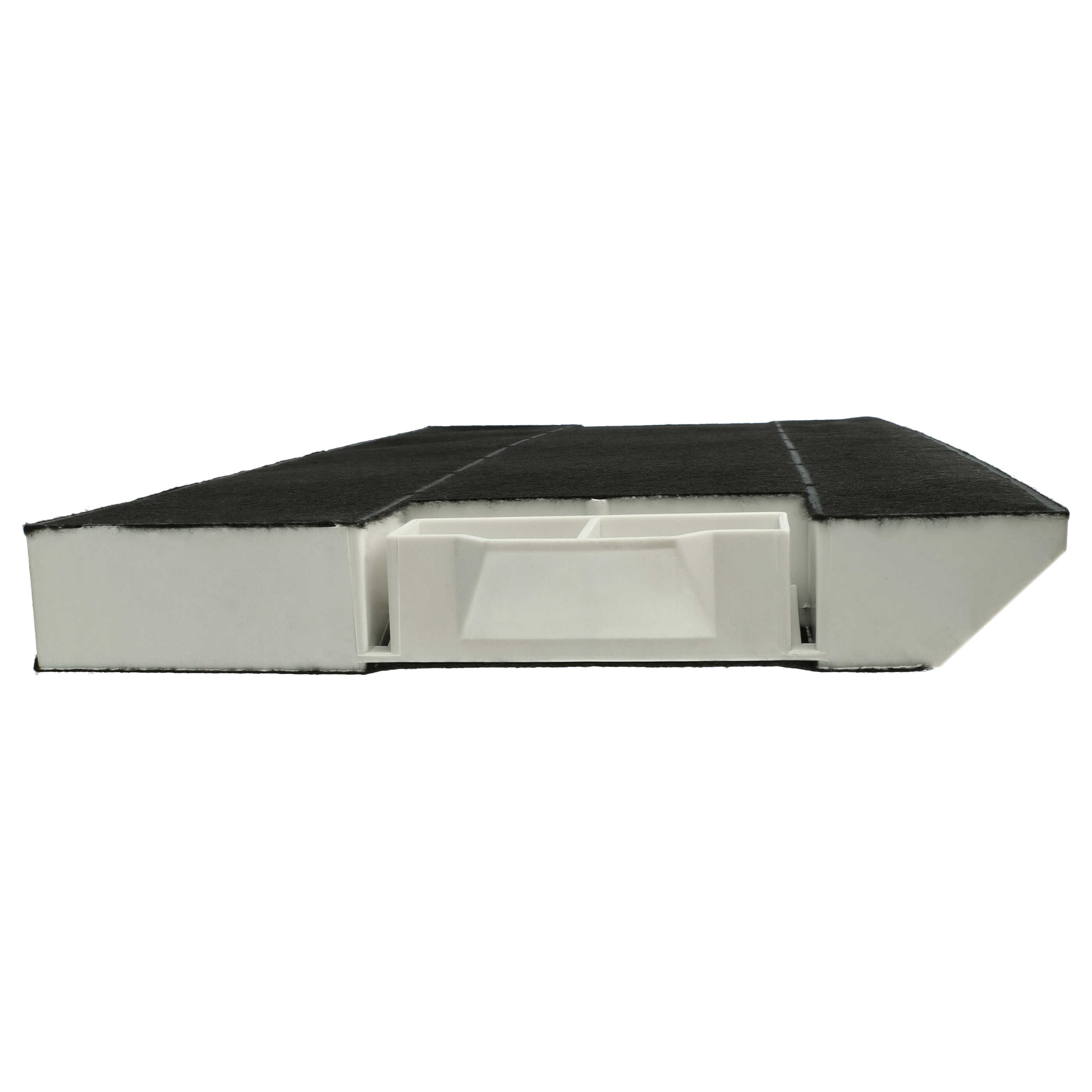 Filtro de carbón activo reemplaza Balay 0434229 para campanas - 39,8 x 19,6/17,4 x 2,9 cm