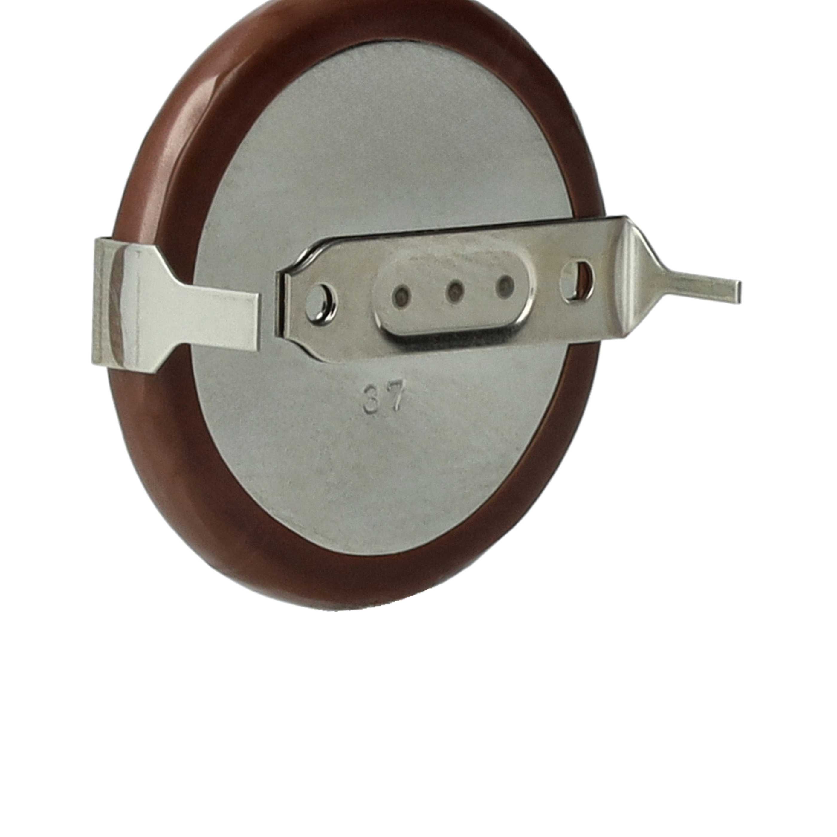 Button Cell Battery Type Panasonic VL2020-1HF 2 Pins for Model Building Solar Lamps etc. - 20 mAh 3 V LiV2O5