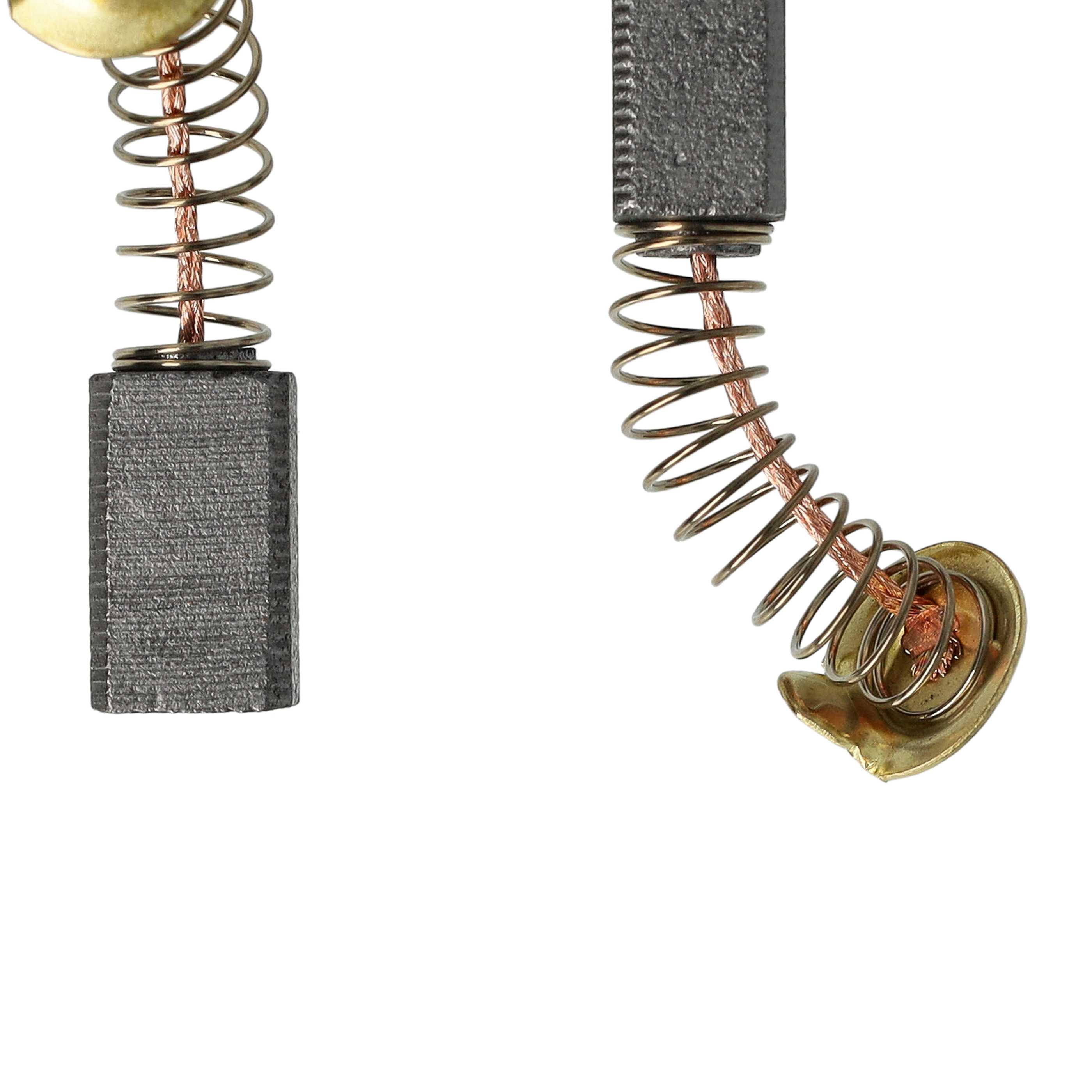 2x Szczotka węglowa do elektronarzędzi Menzer LHS 225 + sprężyna, 12 x 8 x 5 mm