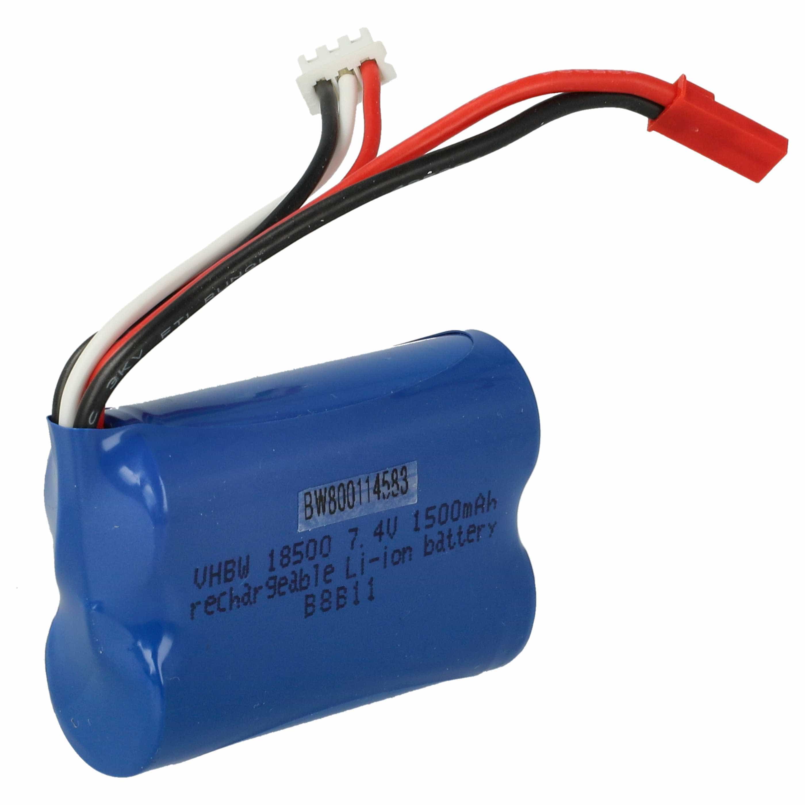 Batterie remplace Revell 44091 pour drone Revell- 1500mAh 7,4V Li-ion
