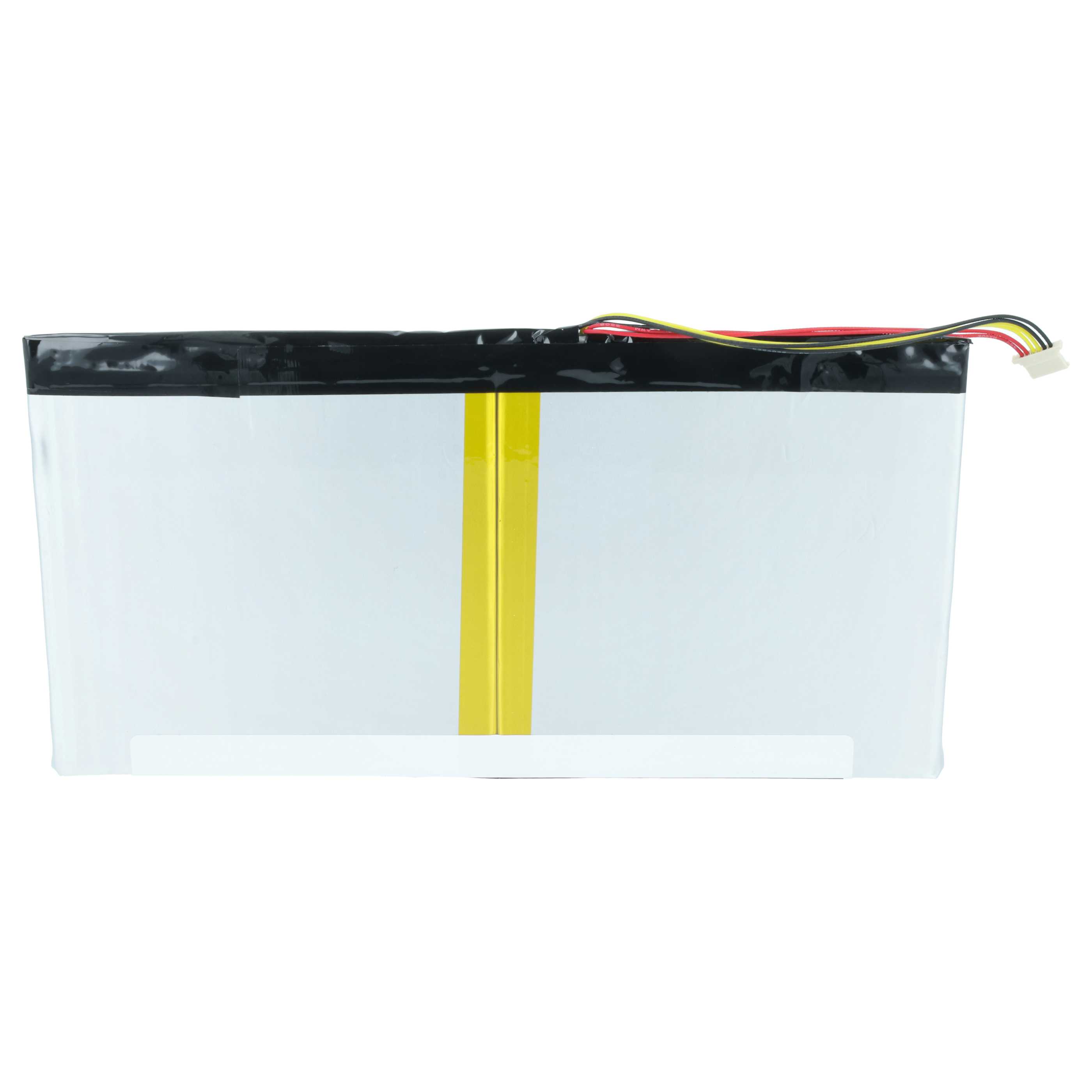 Tablet Battery replaces Acer PR-279594N(1ICP3/95/94-2), PR-279594N - 5700 mAh 3.7 V Li-polymer
