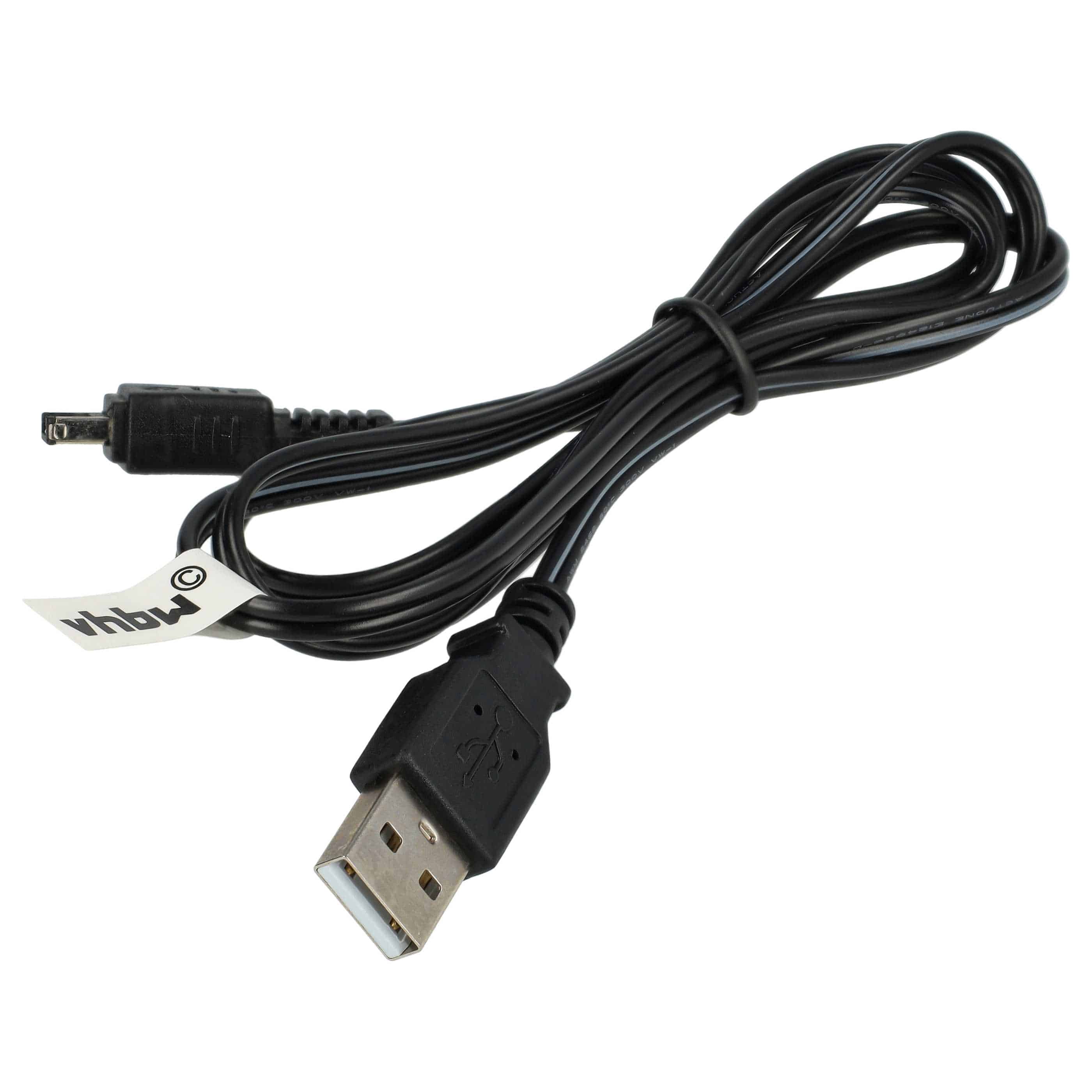 USB Data Cable suitable for Canon Legria HF M52 Camera - 120 cm