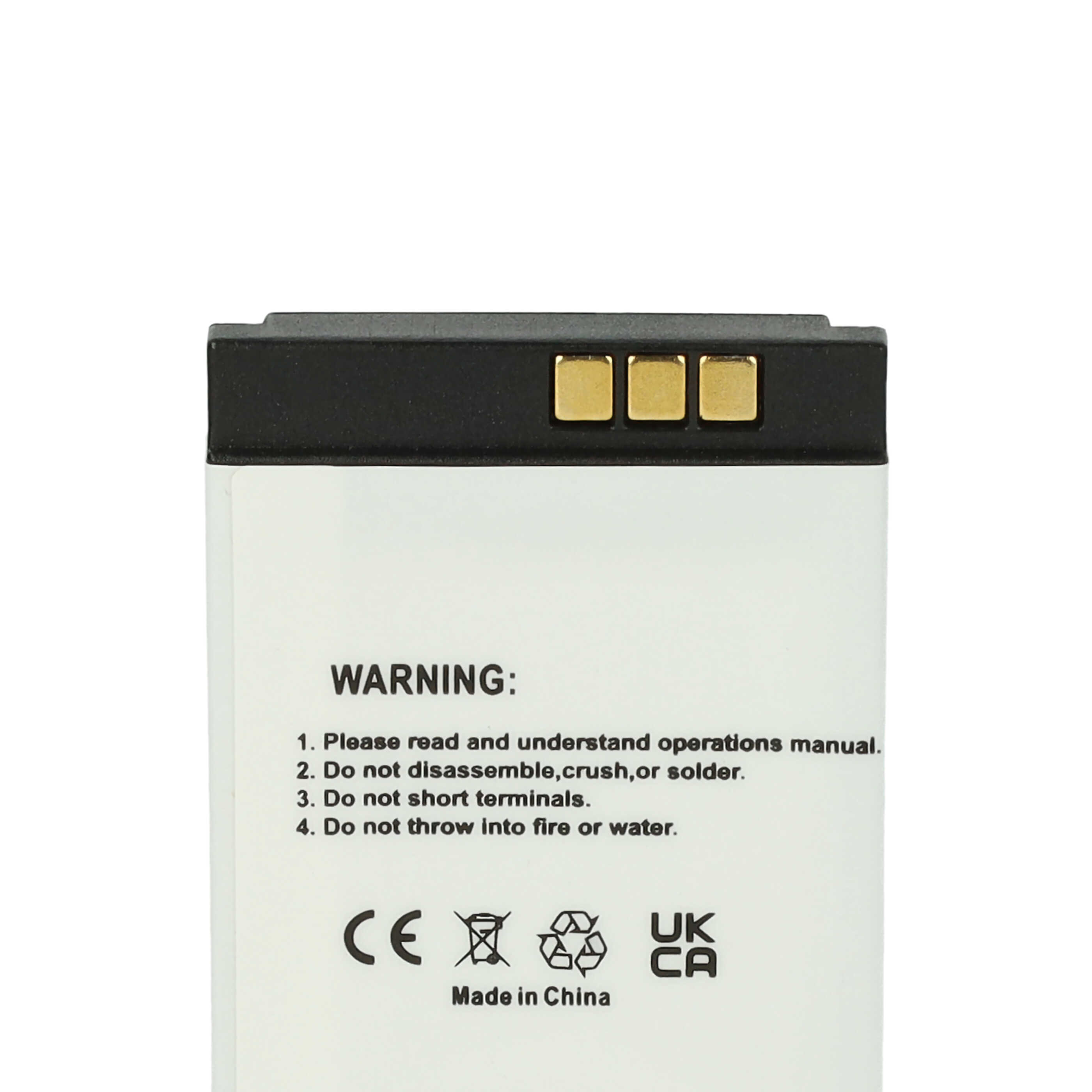 Smartwatch Battery replaces BT166342, PX8914-944, BT266342 - 380 mAh 3.7 V Li-polymer + Tools