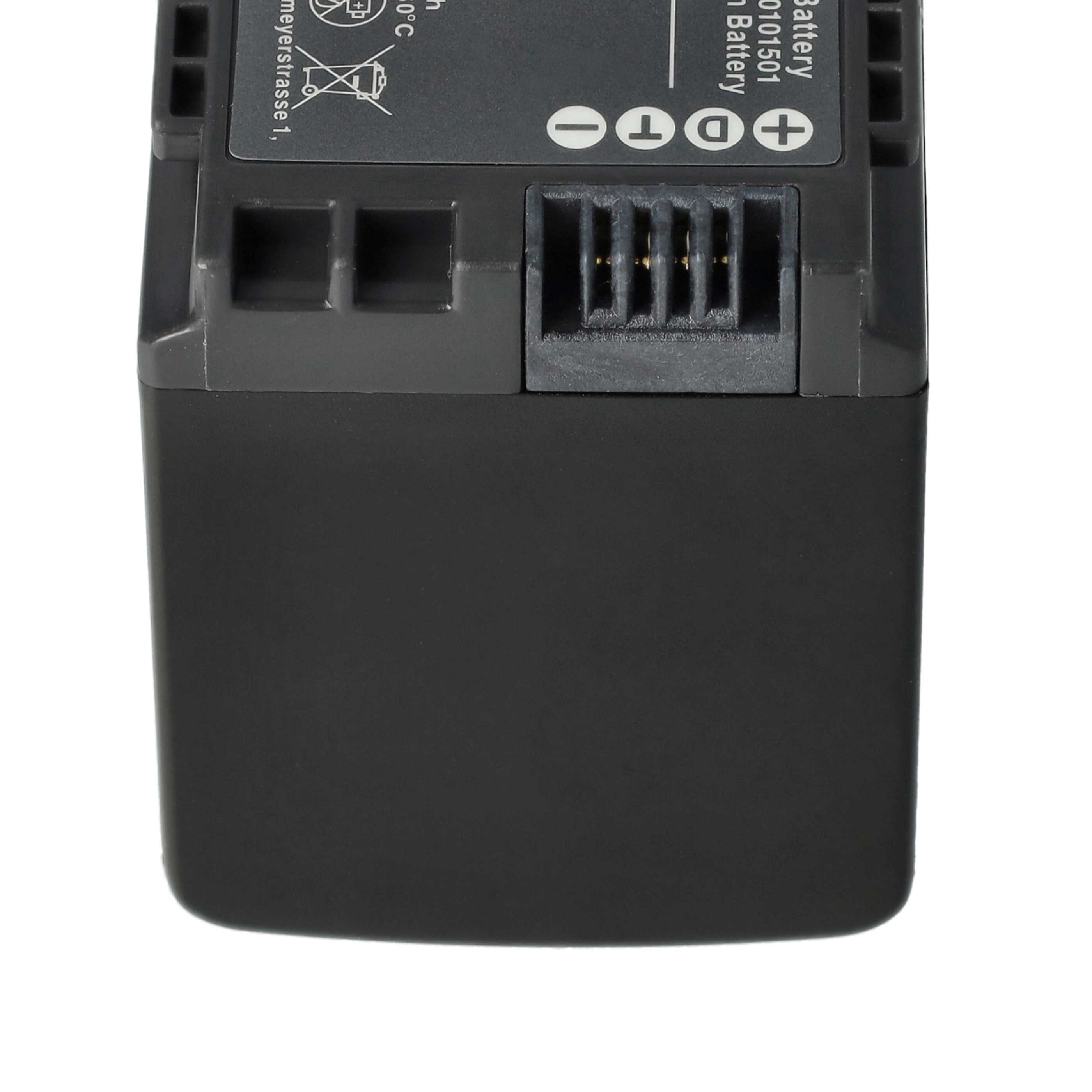 Videocamera 3x Battery replaces Canon 2740B002, BP-819 - 1600 mAh 7.2 V Li-Ion