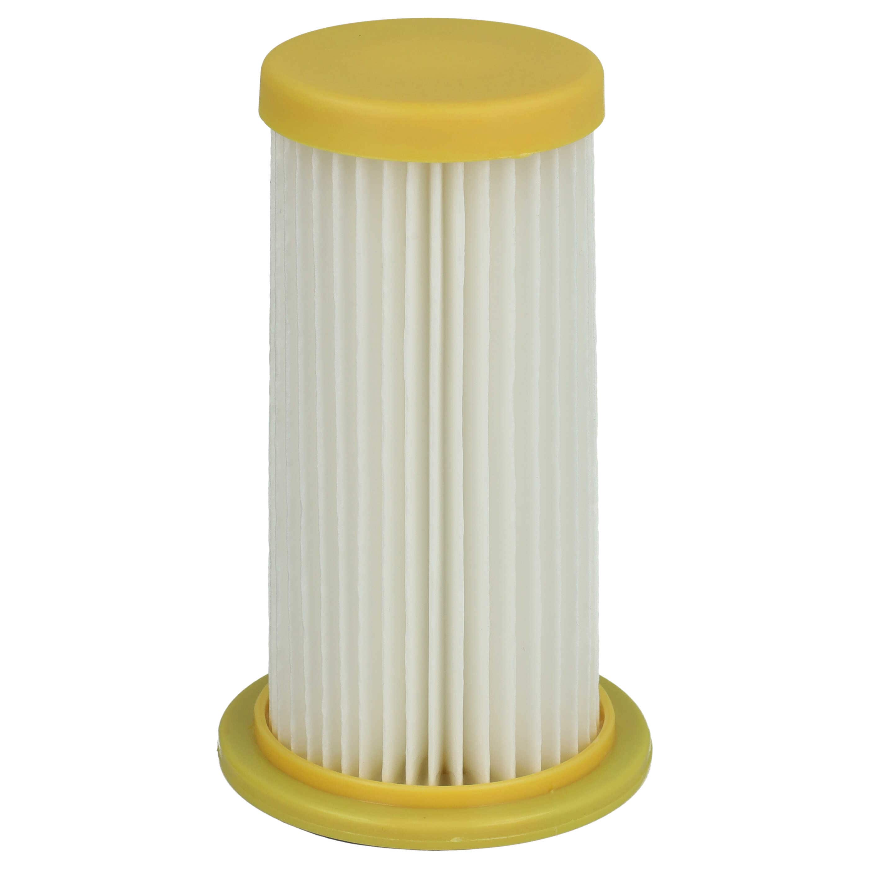 1x cartridge filter replaces Philips 432200520850 for Philips Vacuum Cleaner, white / yellow
