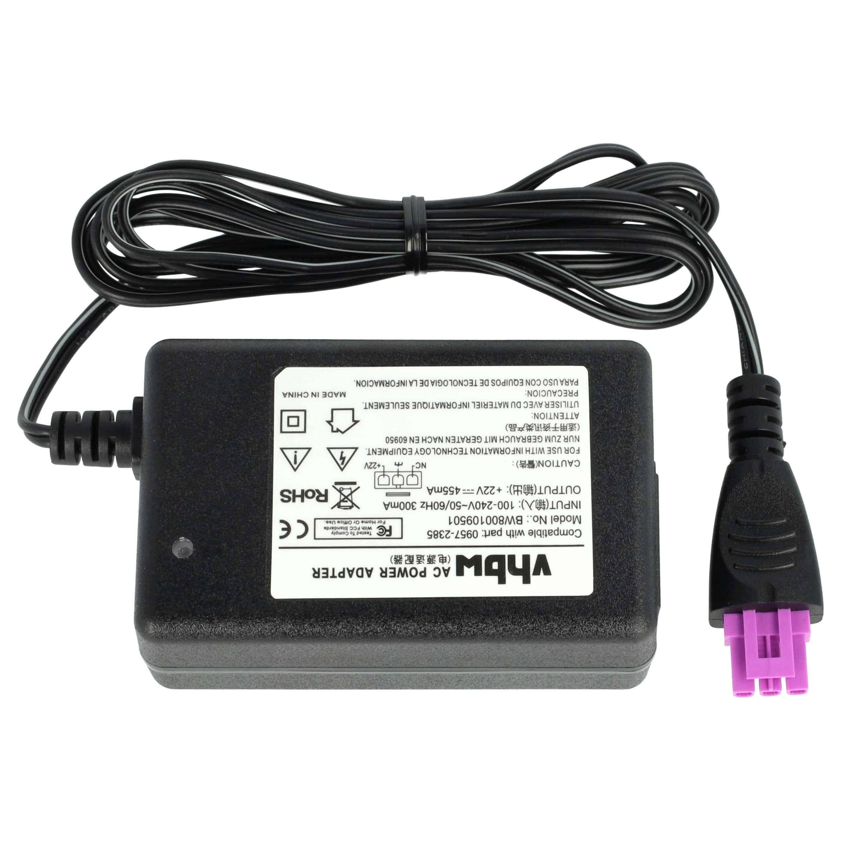 Mains Power Adapter replaces HP 0957-2403, 0957-2385 for Printer - 200 cm