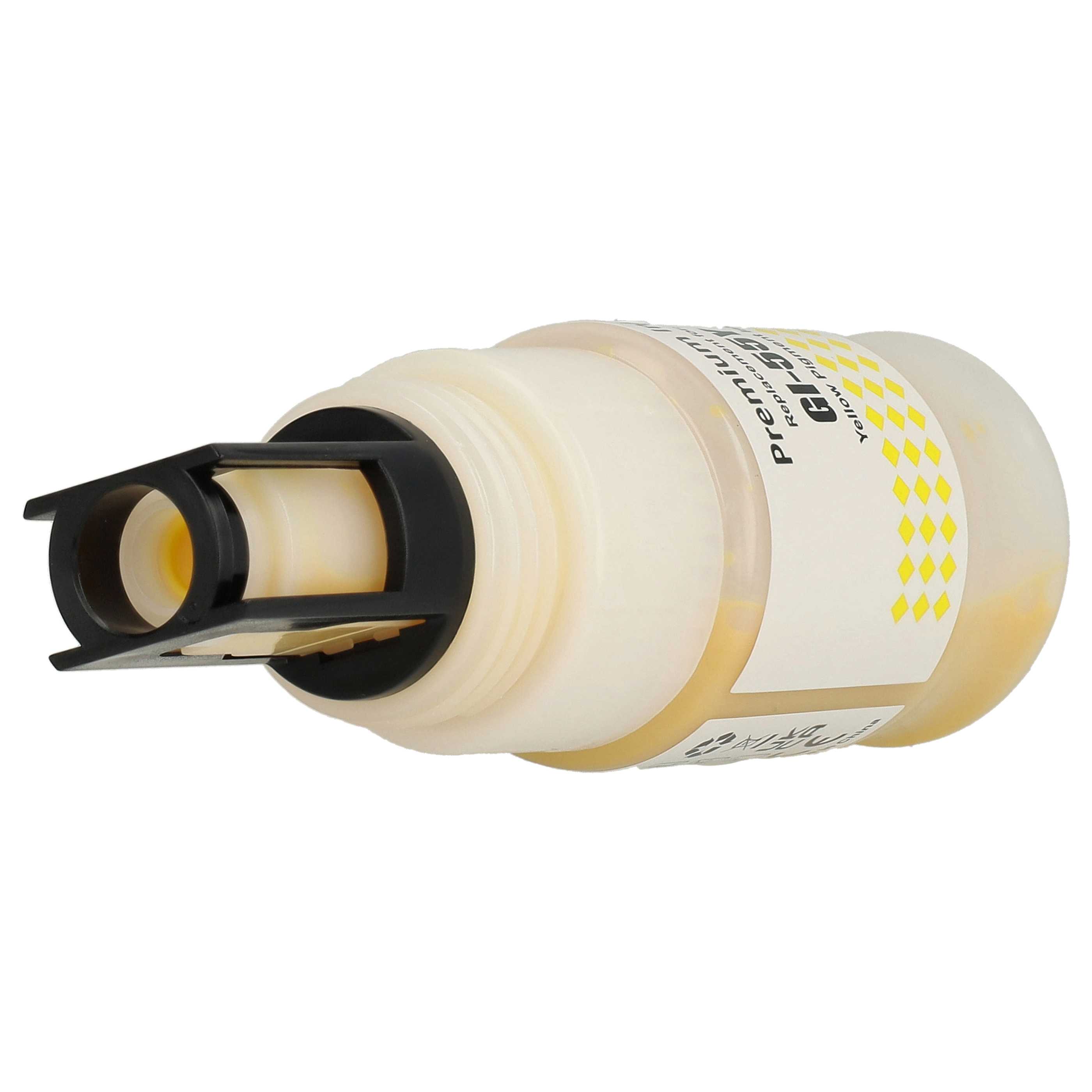Nachfülltinte Gelb als Ersatz für Canon 6291C001, GI-55Y für Canon Drucker - Pigmentiert, 40ml