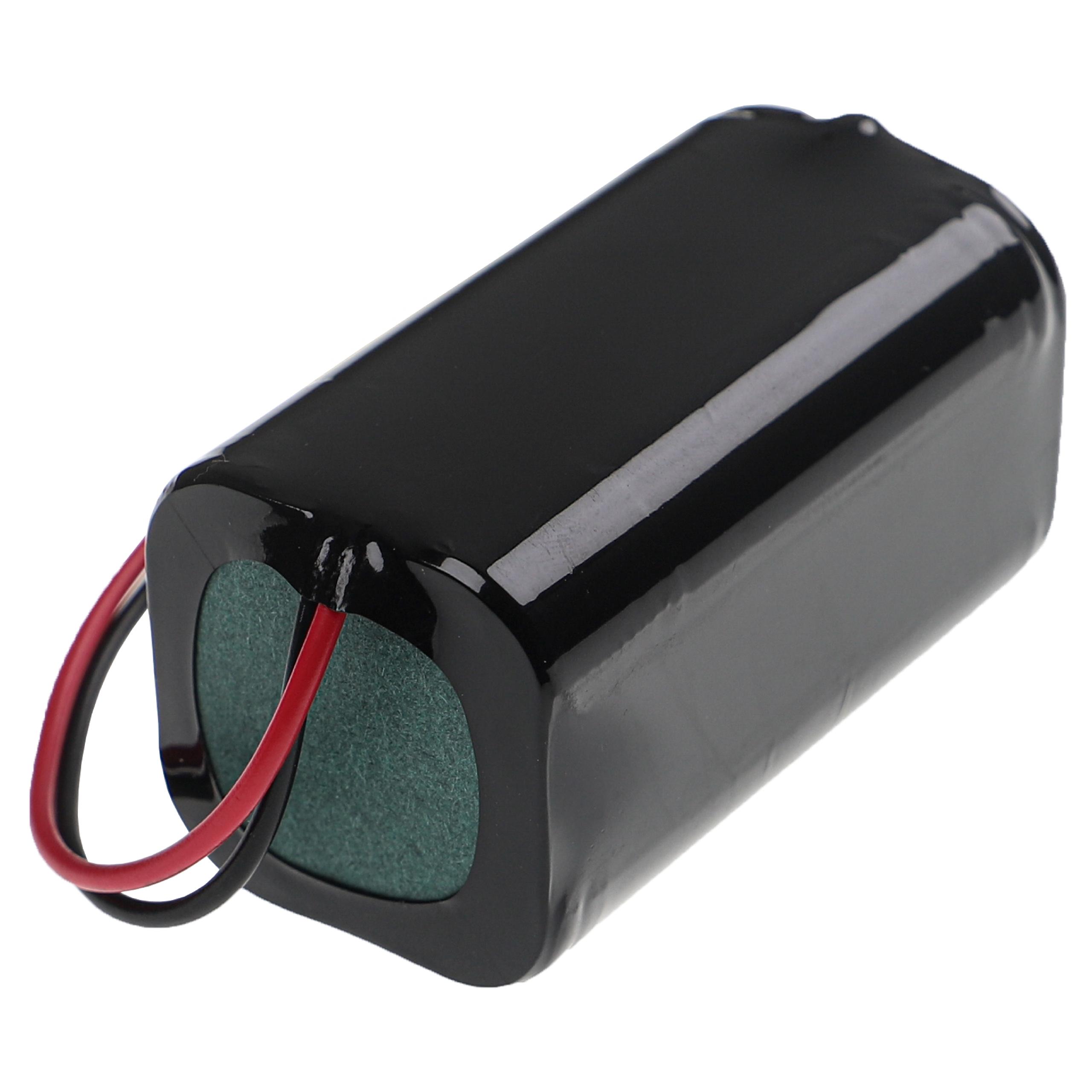 Batterie remplace Ecovacs 4ICR19/65, BL7402A, INR18650-M26-4S1P pour robot aspirateur - 3000mAh 14,8V Li-ion