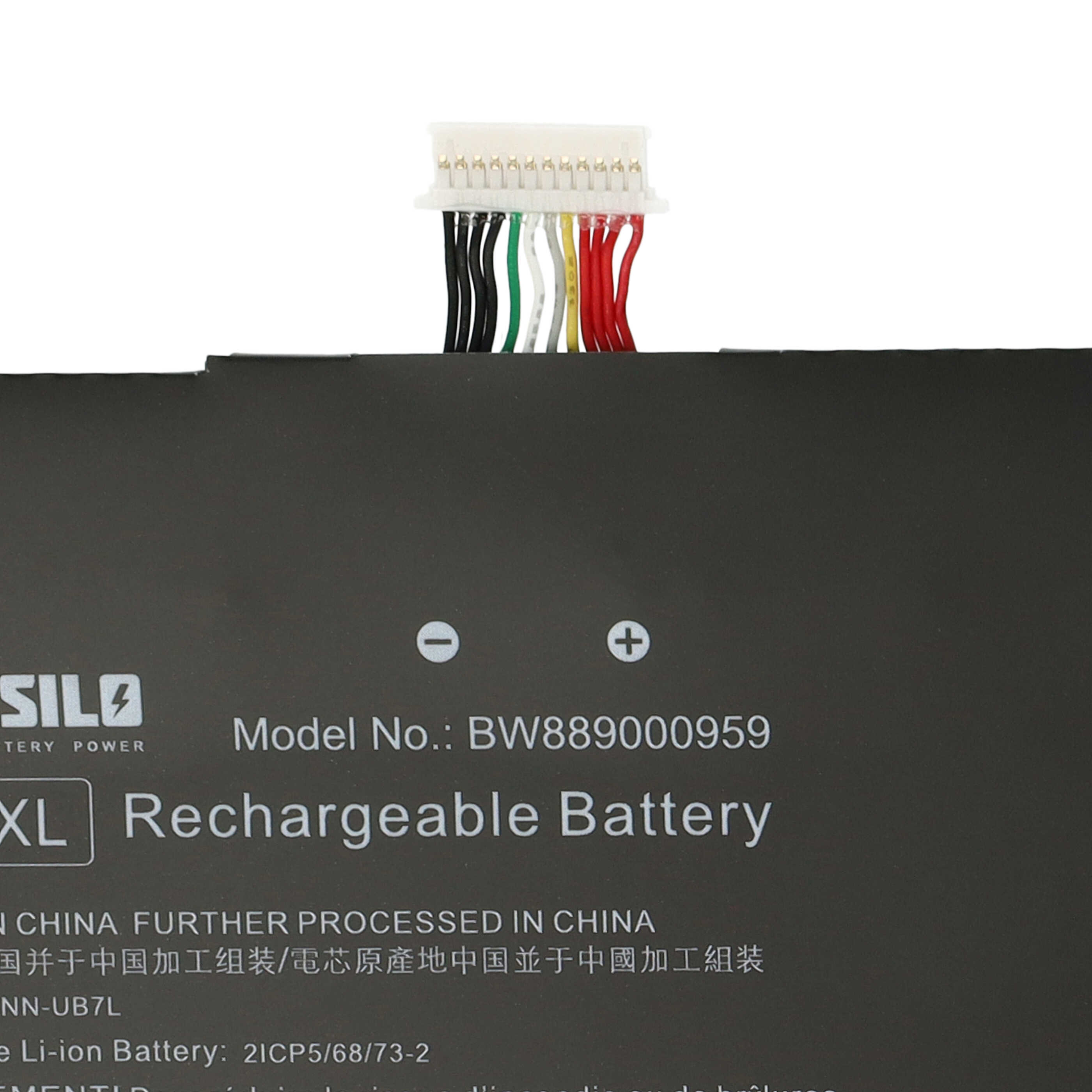 Notebook Battery Replacement for HP HSTNN-DB8L, BM04XL, BM04056XL, HSTNN-UB7L - 7300 mAh 7.6 V Li-Ion