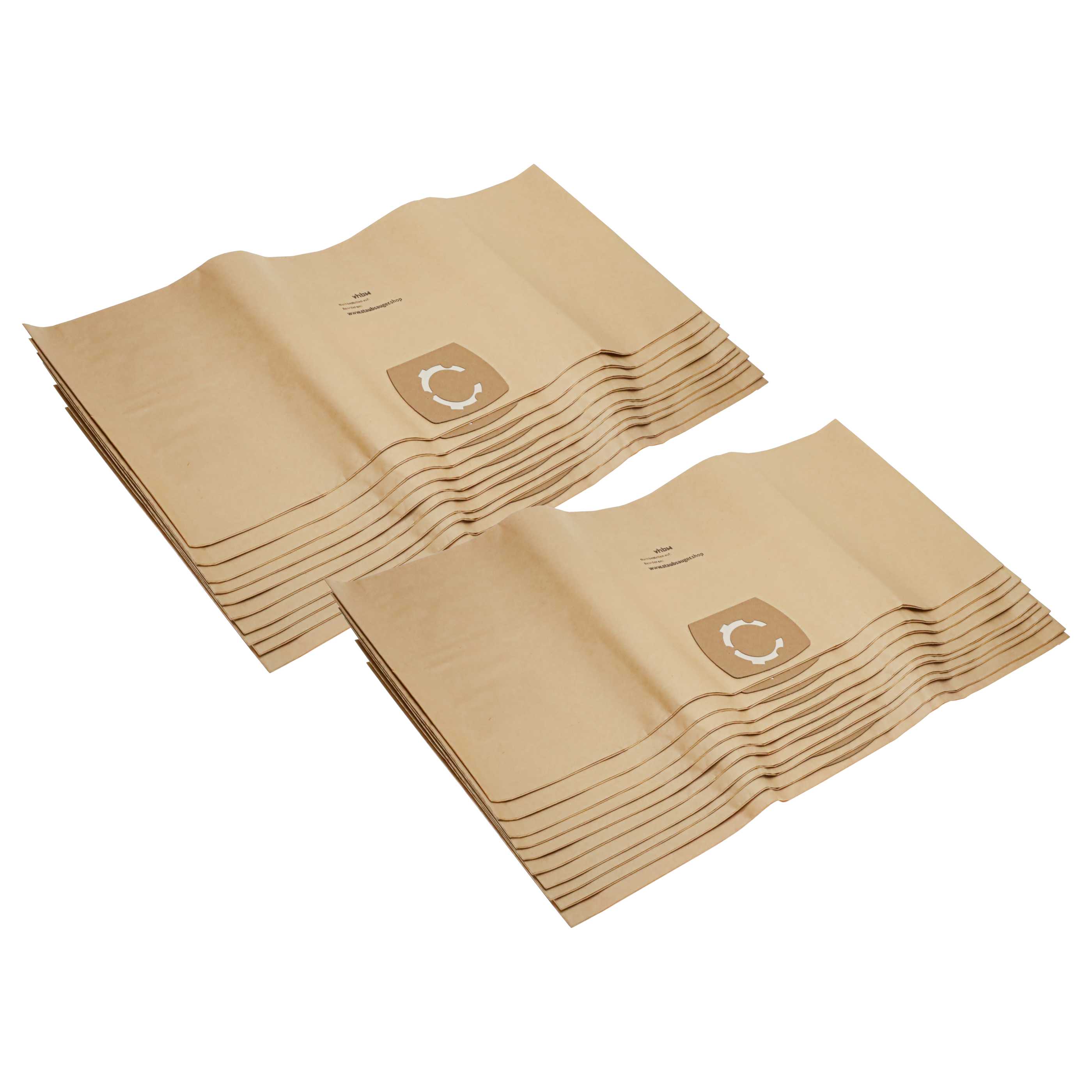 20x Sac remplace Swirl VAC 130, K 222 (30 l), R 24, Uni 30 pour aspirateur Thomas - papier
