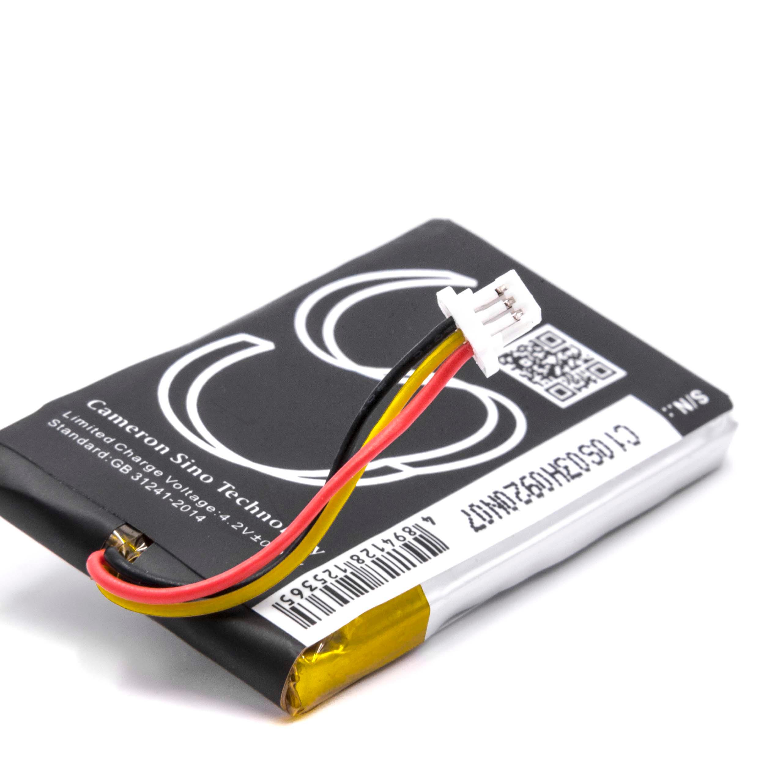 Batterie remplace Turtle Beach FT603048P pour casque audio - 900mAh 3,7V Li-ion