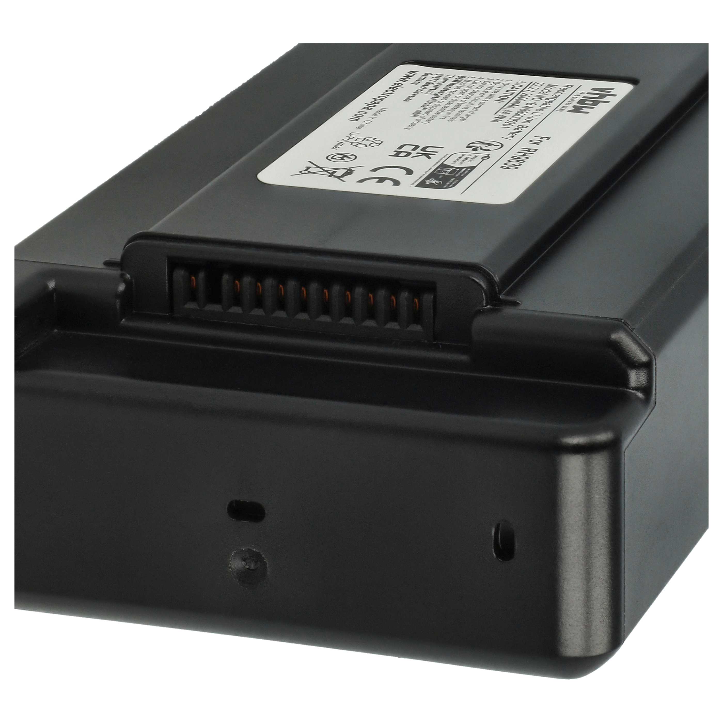 Battery replaces ZR307G01, RS-2230002213, ZR009700, SS-2230002963 for Tefal etc. 2000mAh, 22.2V, Li-Ion