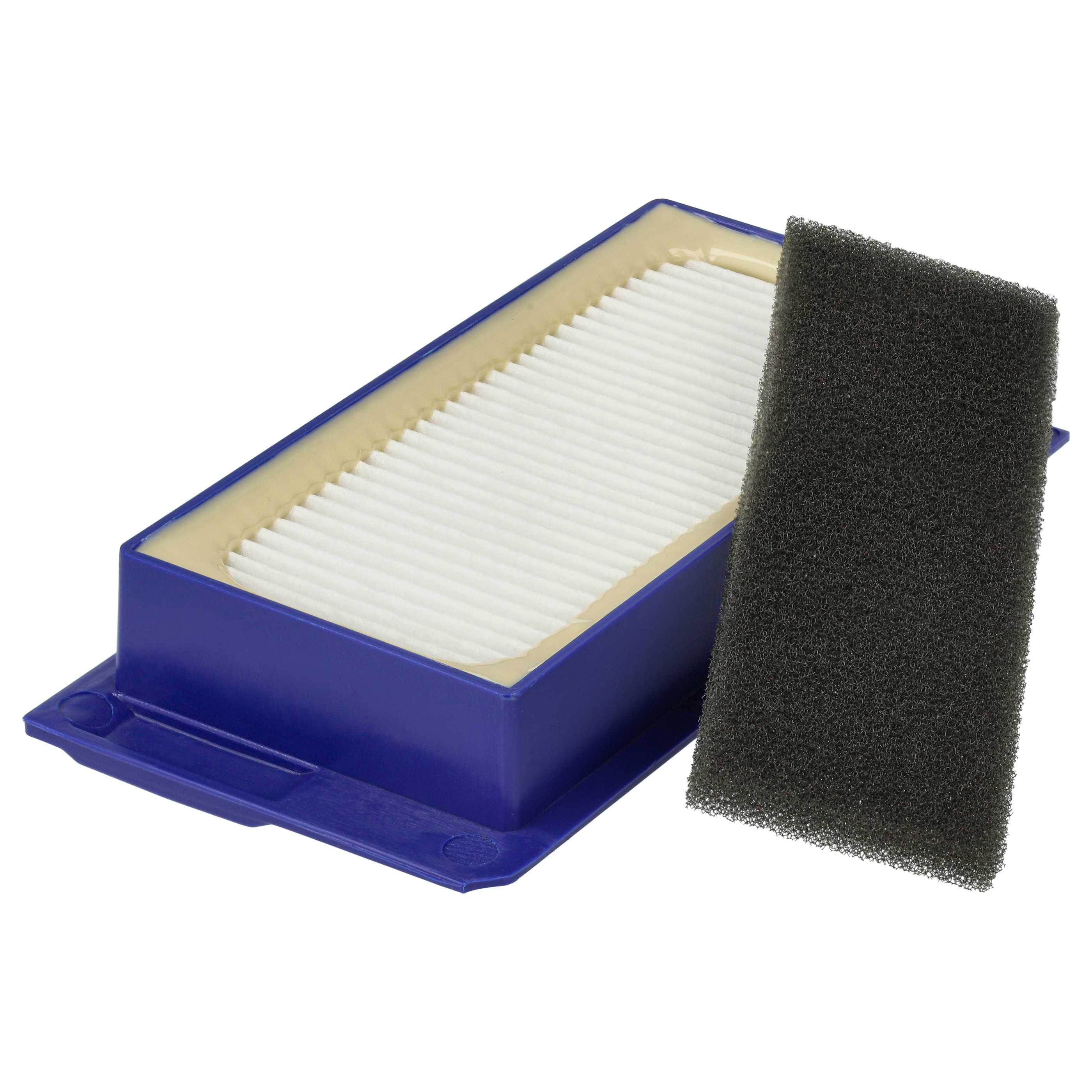 2x HEPA filter / foam filter replaces Rowenta ZR710101 for Rowenta Vacuum Cleaner