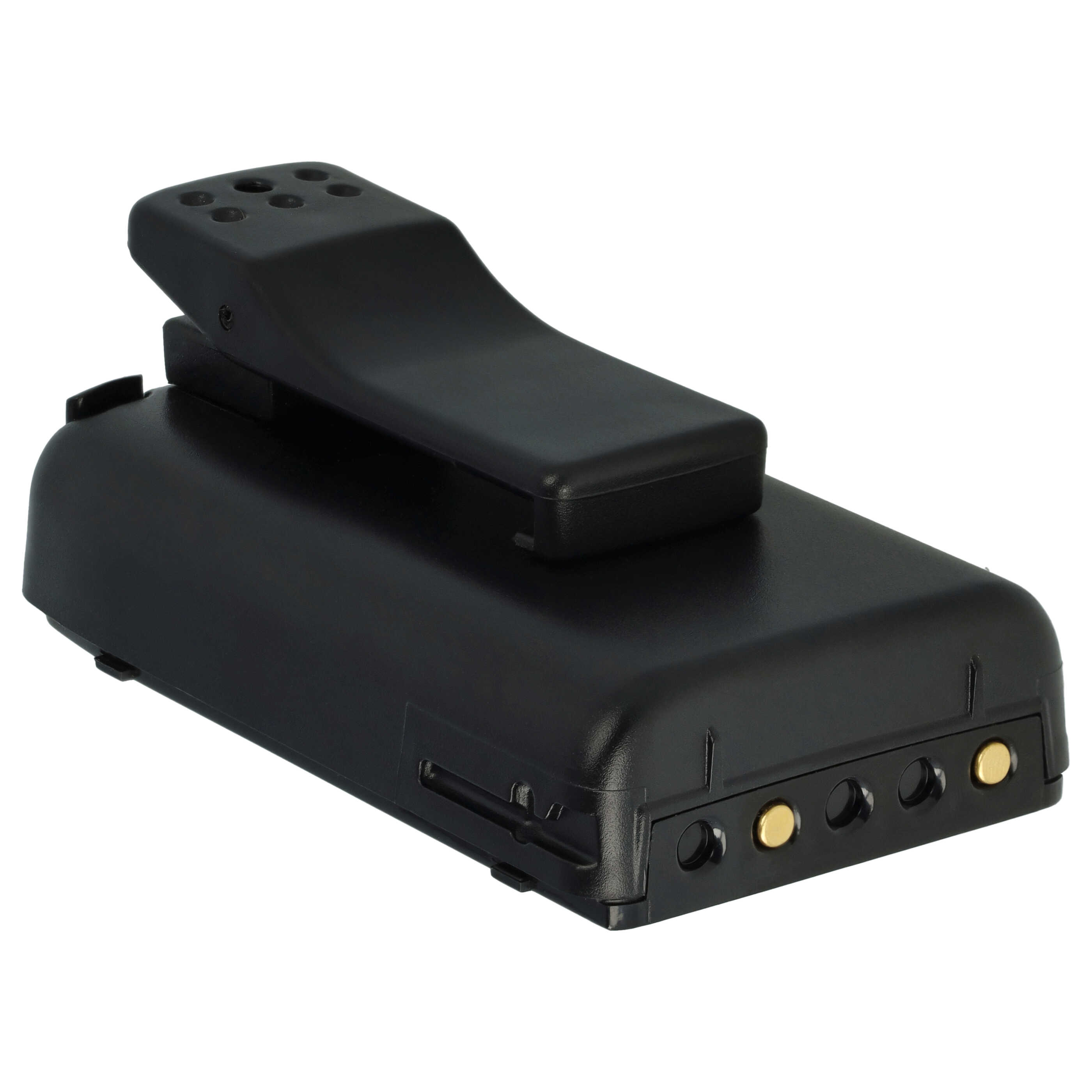 Batería reemplaza FNB-41, FNB-40 para radio, walkie-talkie Yaesu Vertex - 1000 mAh 7,4 V NiMH con clip