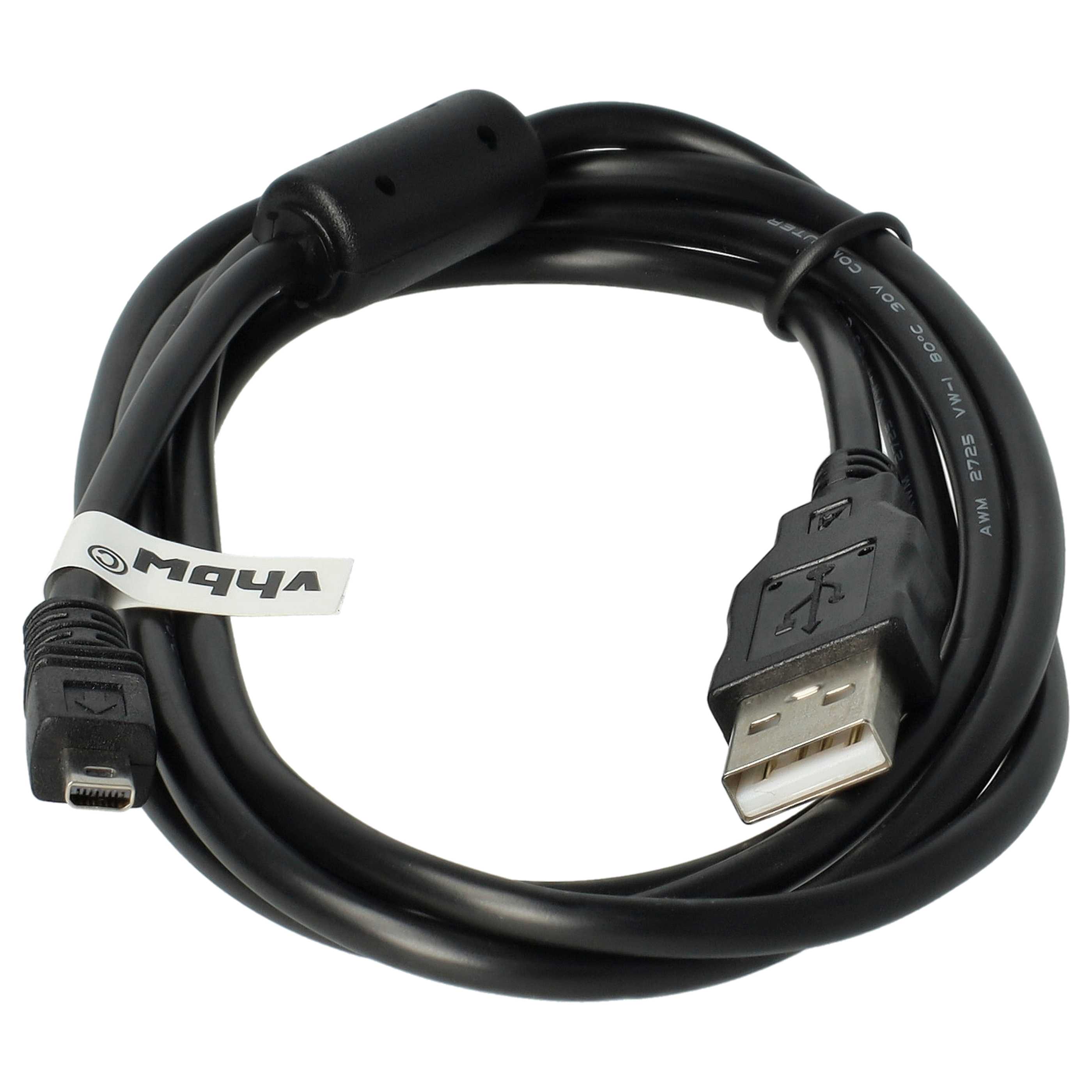 Cable de datos USB reemplaza Casio EMC-5U para cámaras Pentax - 150 cm