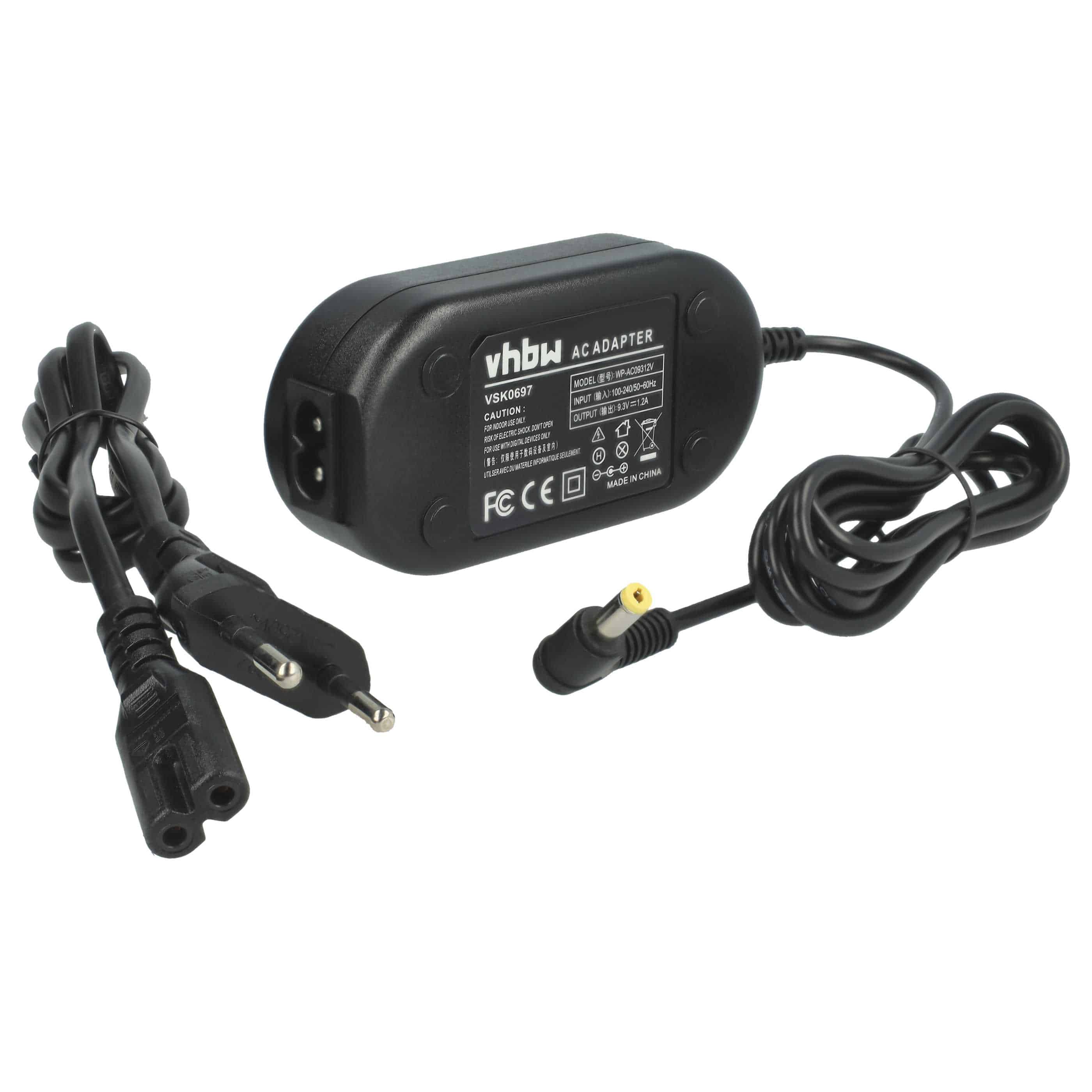 Power Supply replaces VSK0697 VSK0733 VSK-0733 VSK-0697 for Camera - 2 m, 9.3 V 1.2 A