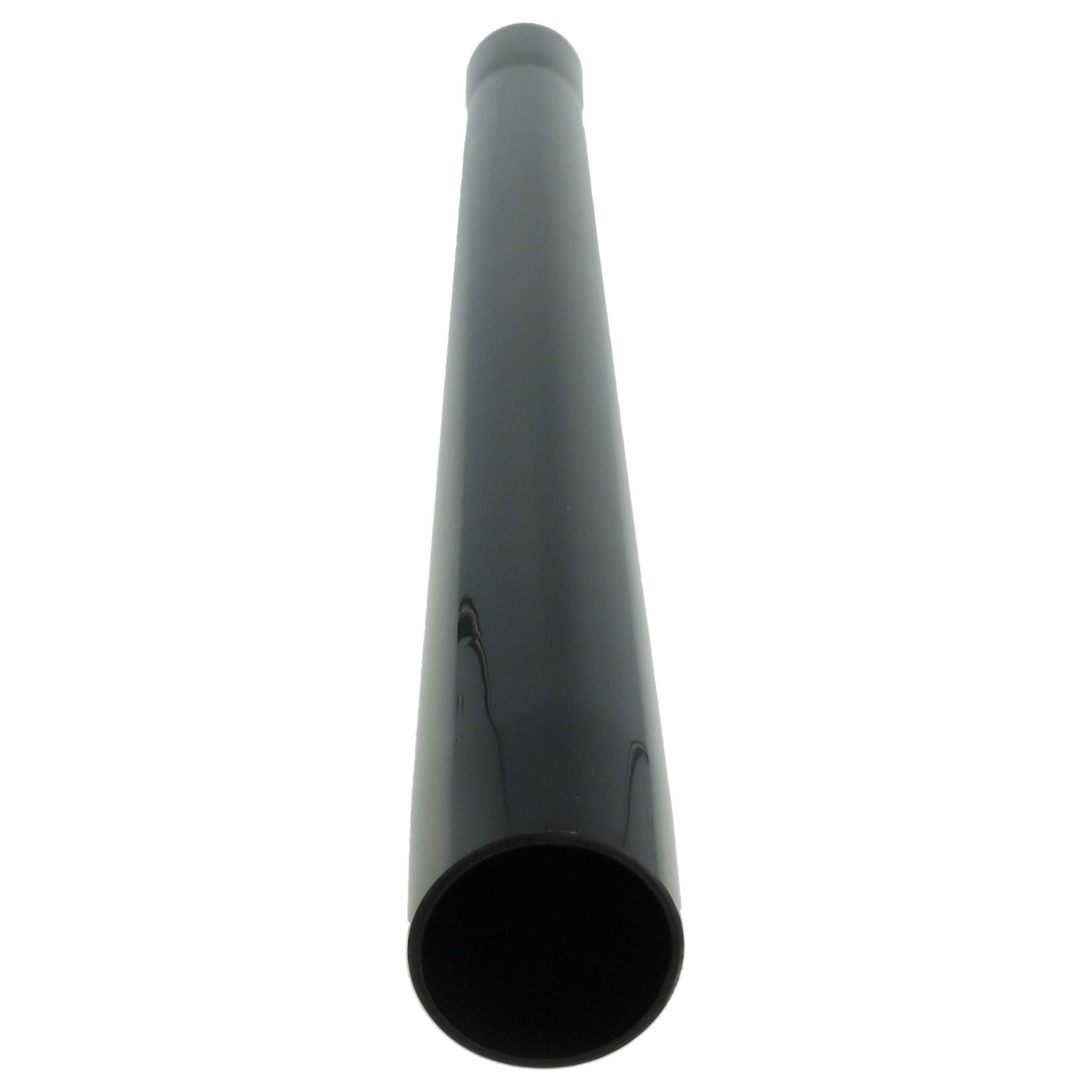 10x Tube replaces Bosch 2 609 256 F27 for Bosch Vacuum Cleaner etc. - 50cm, black