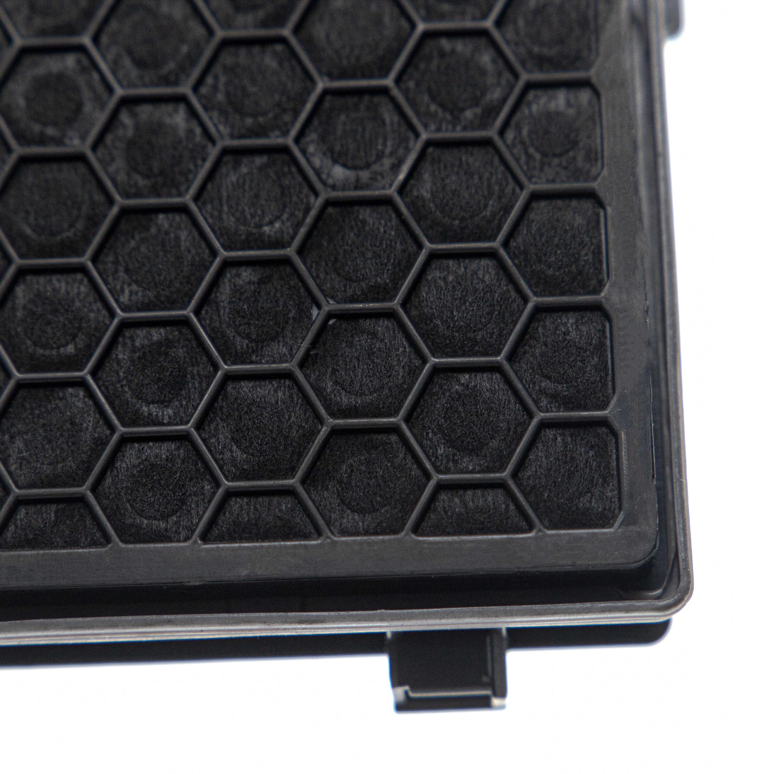 3x Filtro sostituisce Miele 5996880, 5996881 per aspirapolvere - filtro HEPA/ai carboni attivi, nero / bianco