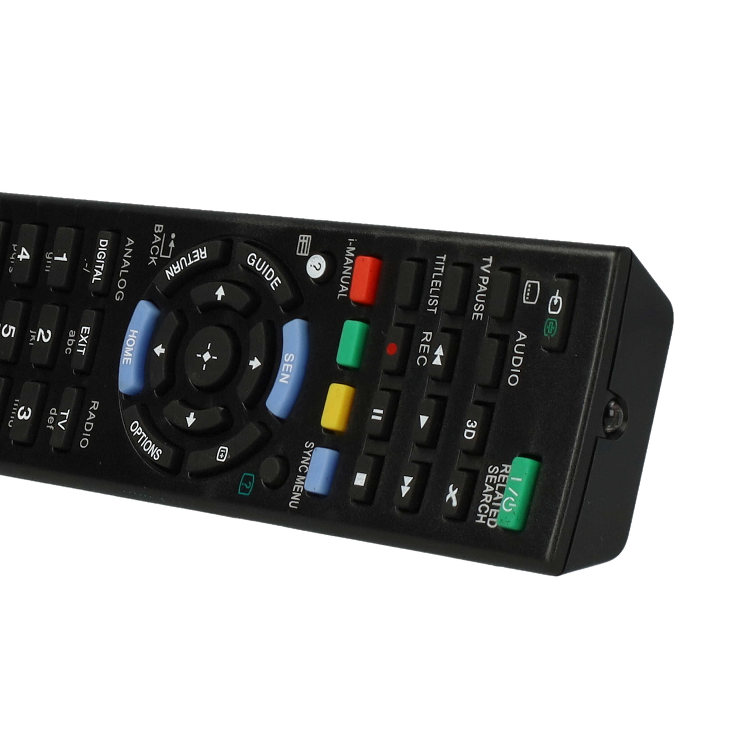 Remote Control replaces Sony RM-ED052 for Sony TV