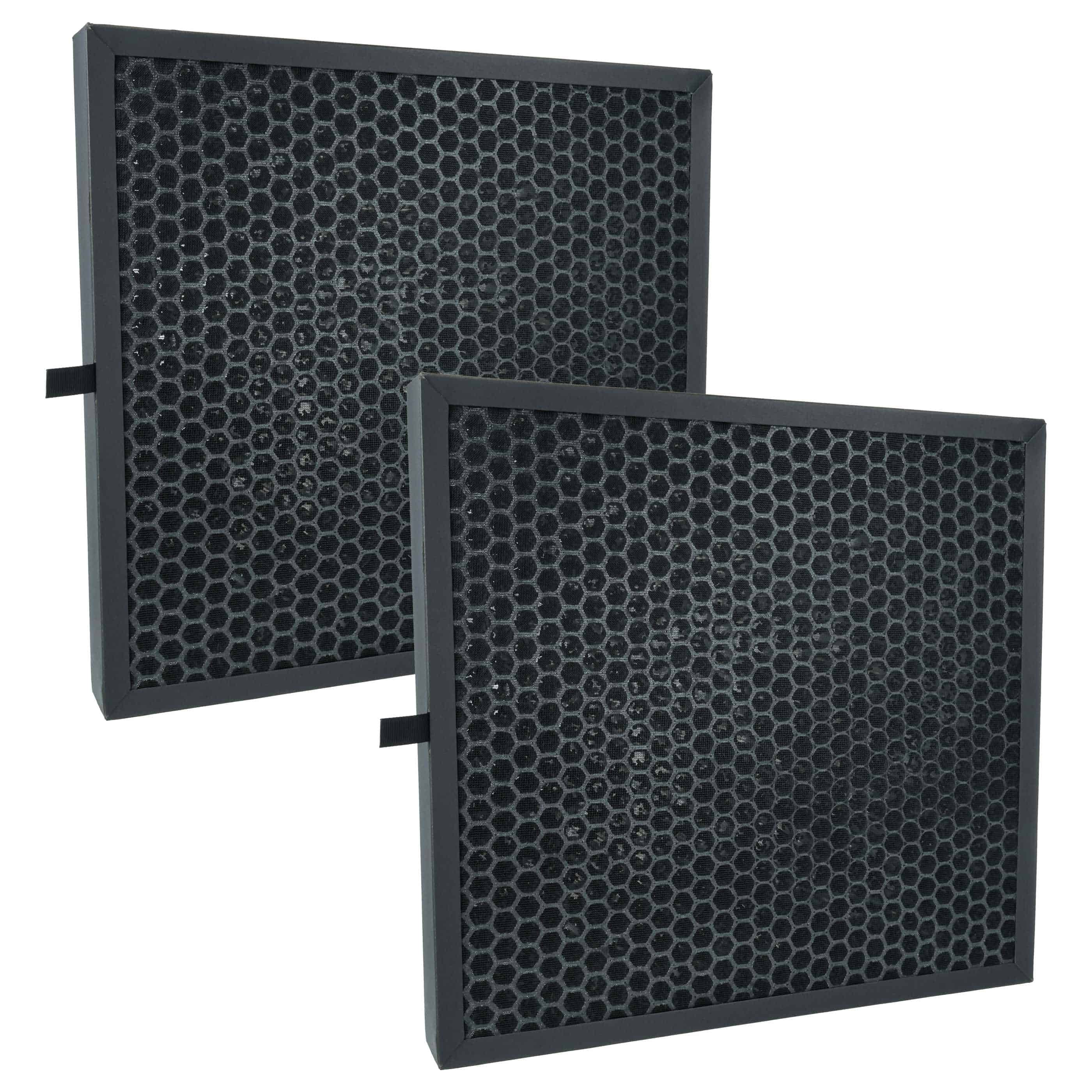 2x Luftfilter HEPA 13 passend für Worx, Ferrex, Landxcape, AIRDOG Lüfter u.a.