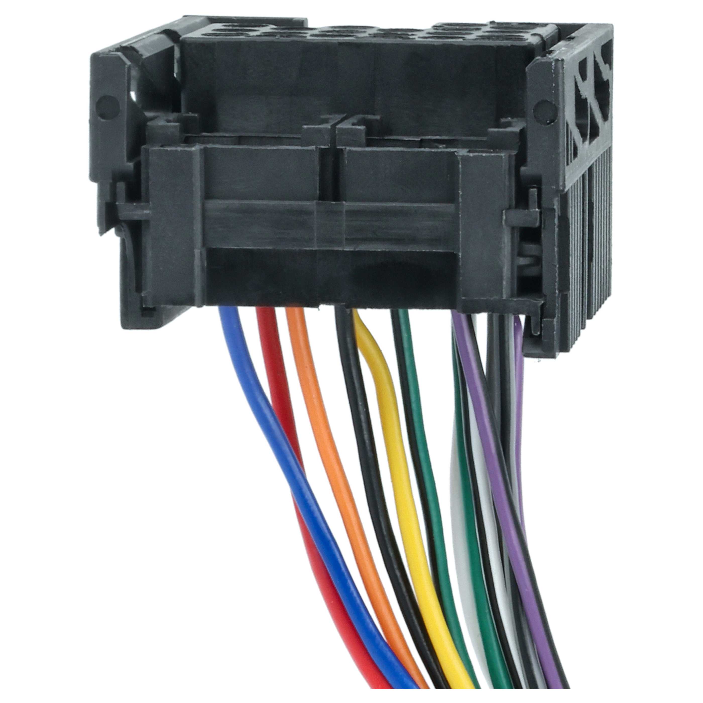 Universal ISO Adapter passend für Land Rover, BMW, Rover 3er Serie diverse Autoradios u.a. - ISO 10487 Stecker