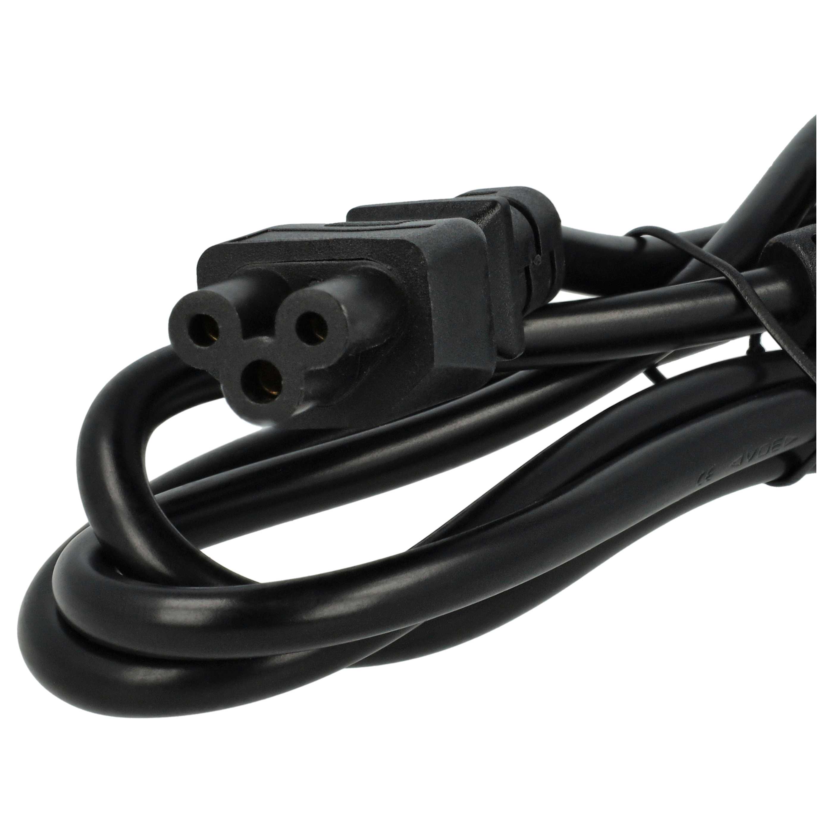 C5 Power Cable Euro Plug suitable for Vorwerk VR300 Robot Vacuum Cleaner - 1.2 m