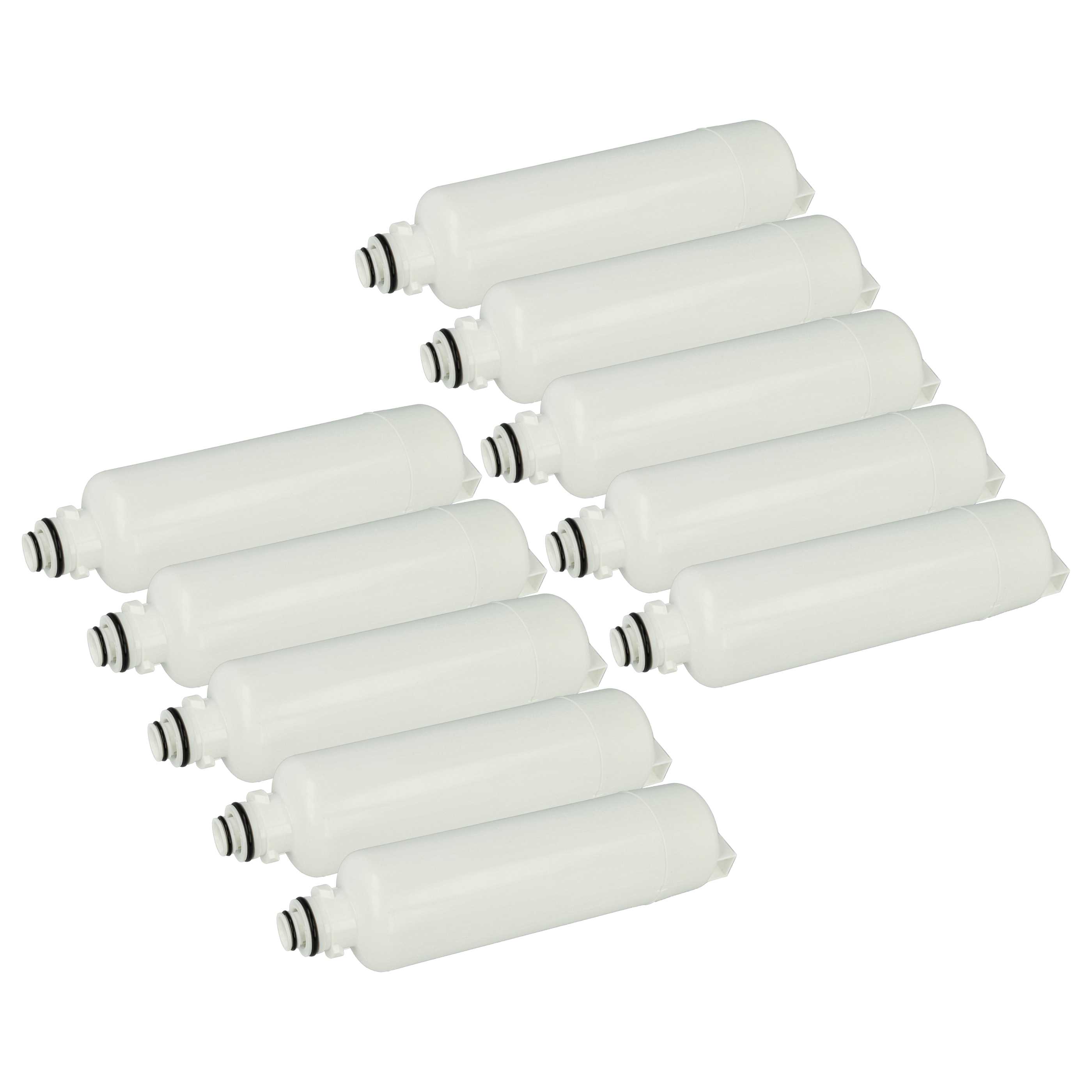 10x Filtro dell'acqua sostituisce 12028325, 11025825, 12036454, 12033030, 17005582, BORPLFTR50 per frigo 