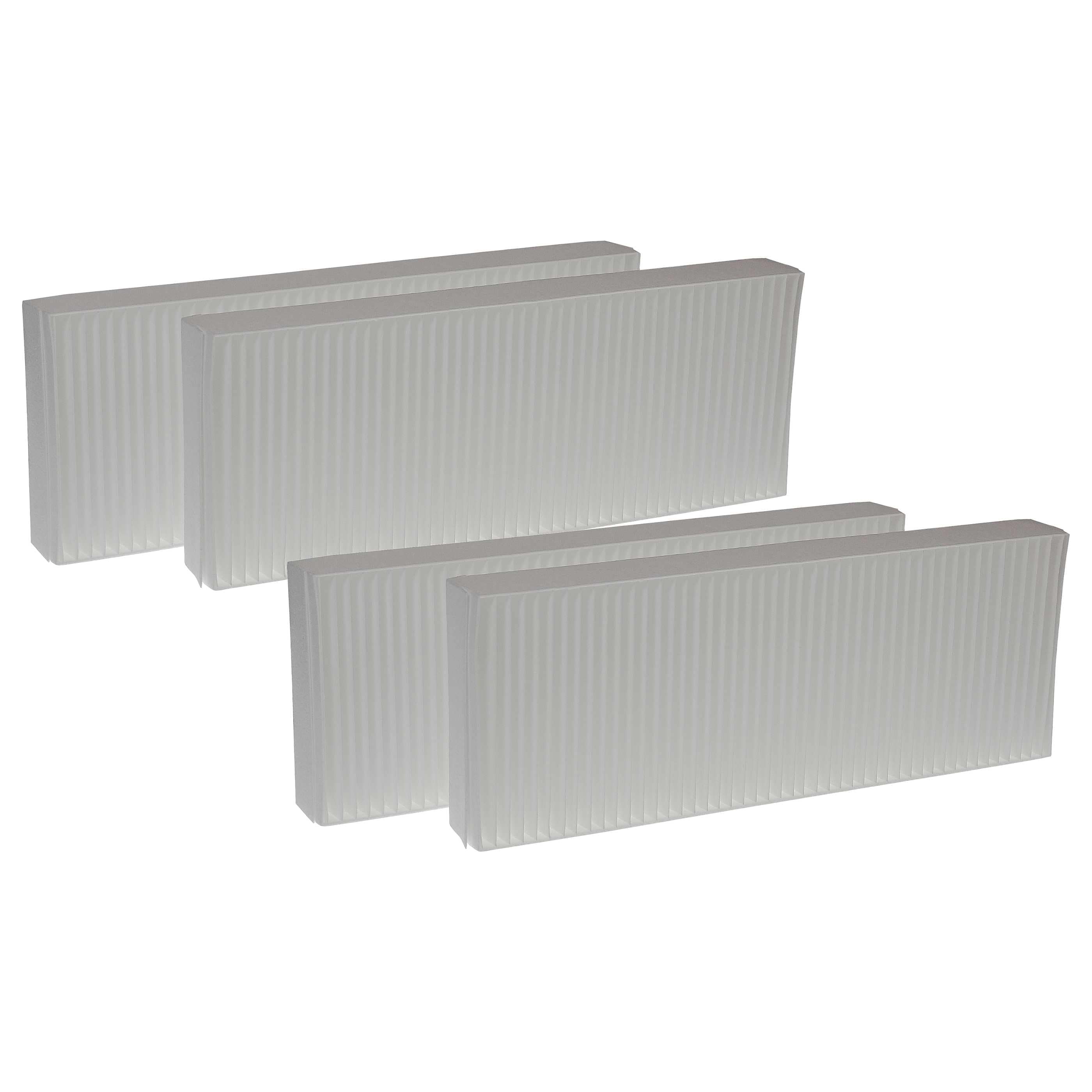 4x Filter G4 als Ersatz für Zehnder 527004250 für Zehnder Lüftungsgerät - Grobstaubfilter