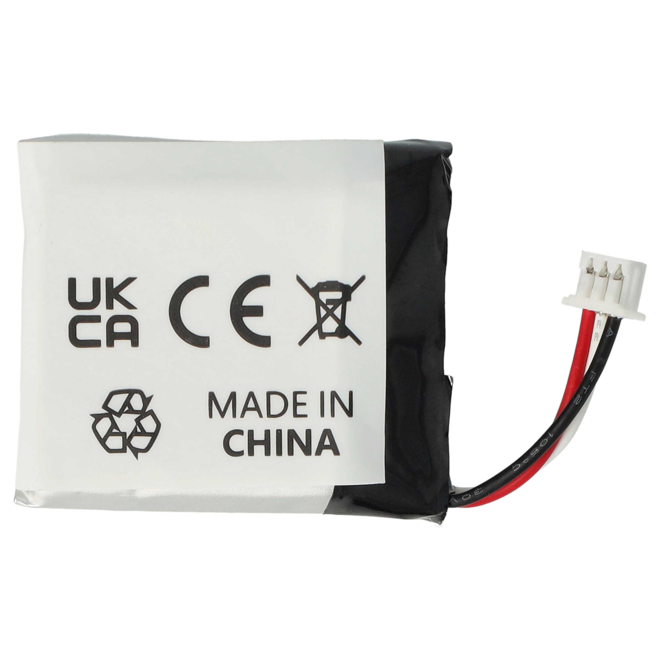 2x Akumulator do słuchawek bezprzewodowych zamiennik Plantronics 203055-01, 203035-01 - 650 mAh 3,7 V LiPo