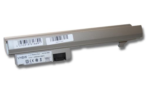 Batterie remplace HP HSTNN-DB63, 482262-001 pour ordinateur portable - 4400mAh 10,8V Li-ion, blanc