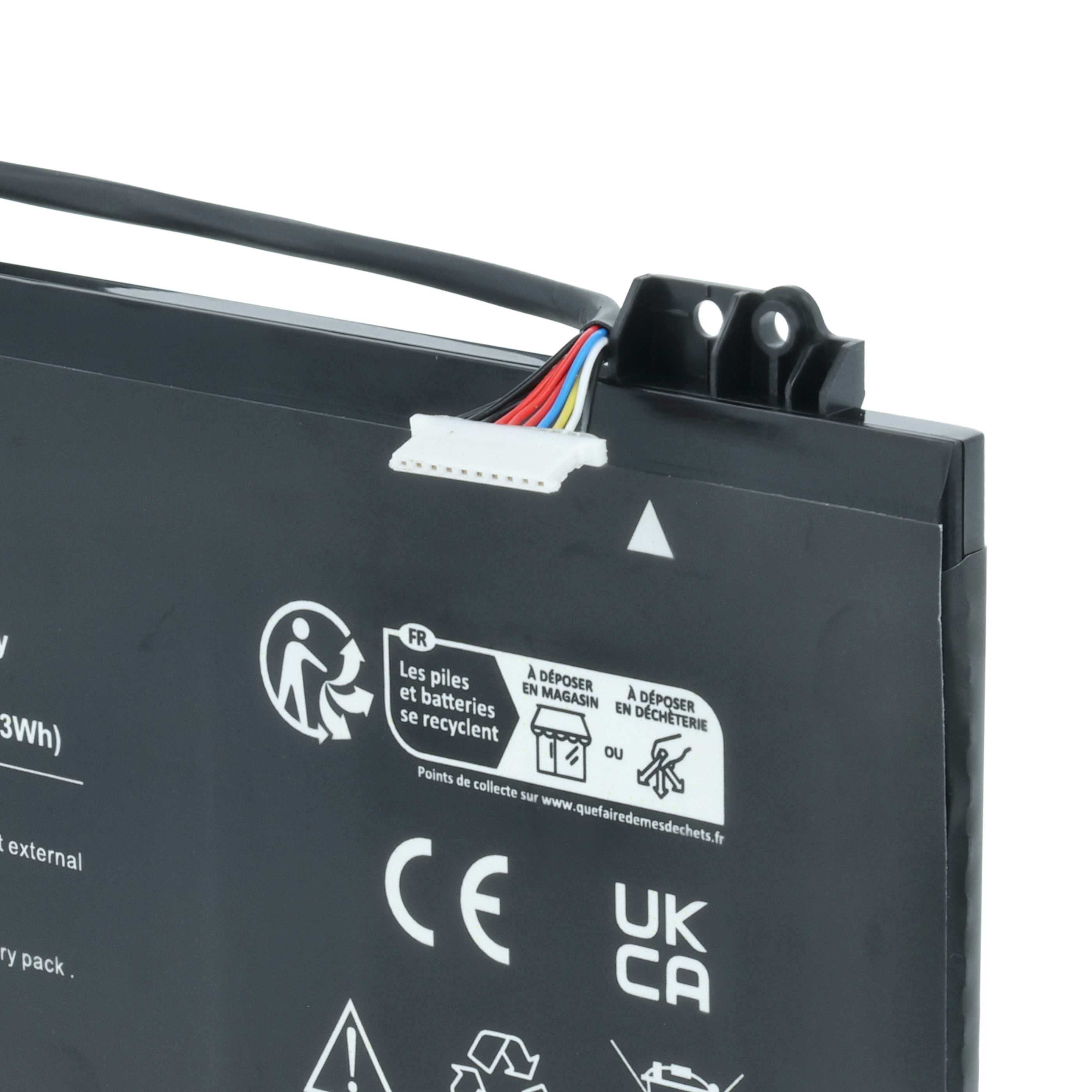 Akumulator do laptopa zamiennik HP 849909-850, 849568-421, 849908-850 - 3500 mAh 11,55 V Li-Ion, czarny