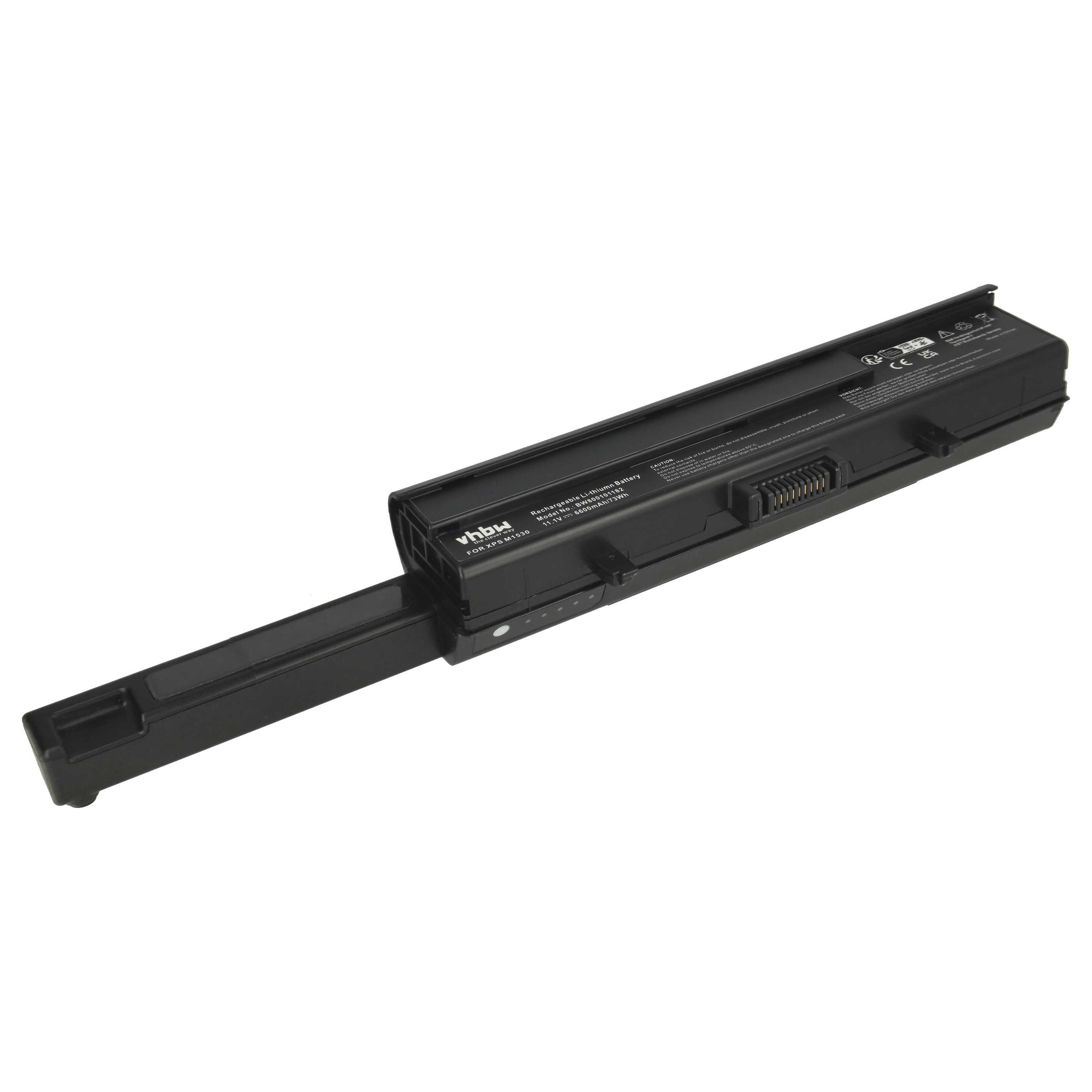 Akumulator do laptopa zamiennik Dell 312-0664, 312-0660, 312-0662, 312-0663 - 6600 mAh 11,1 V Li-Ion, czarny