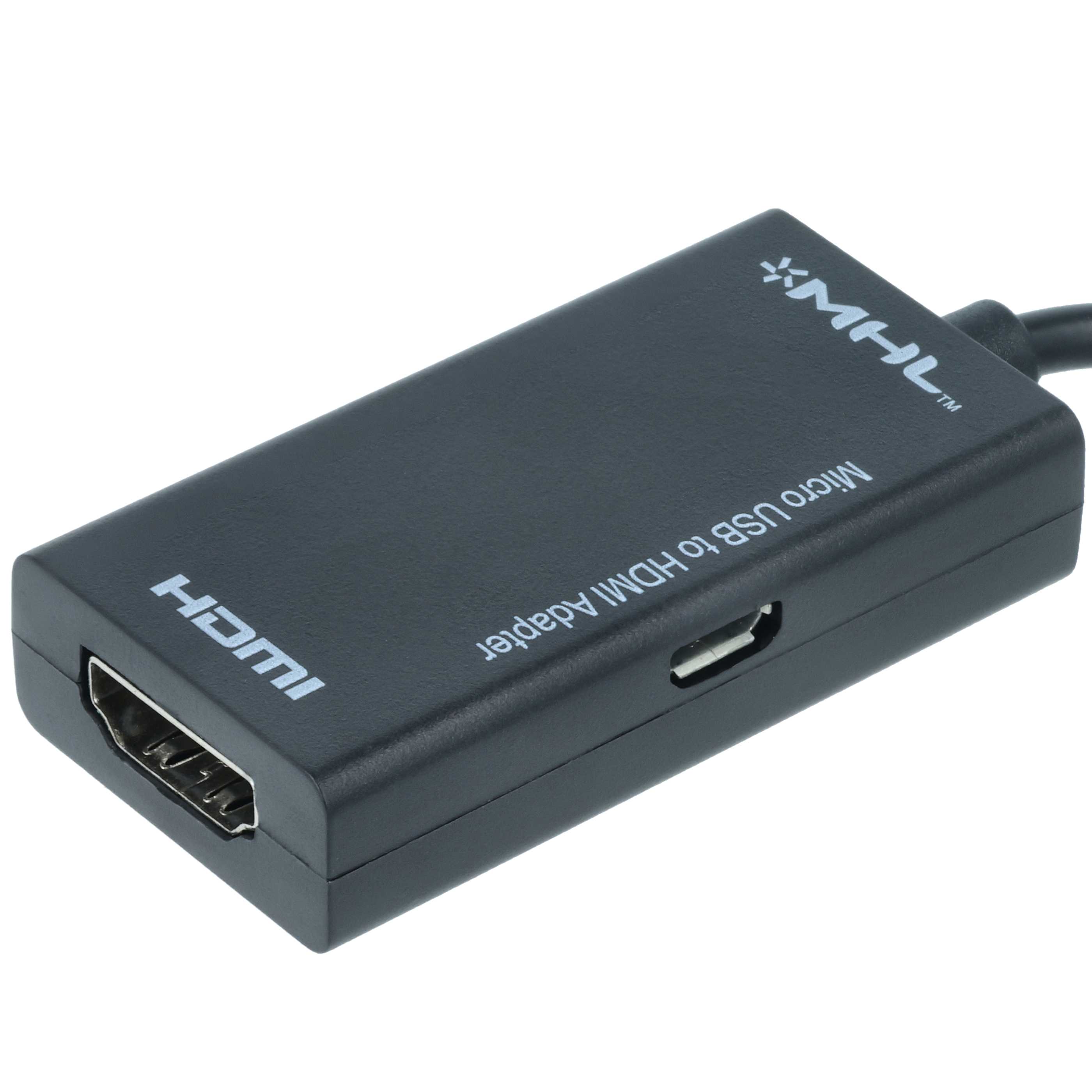 Adaptateur MHL remplace HTC AC M490 pour smartphone et tablette Sony-Ericsson - Micro-USB vers HDMI, 18cm