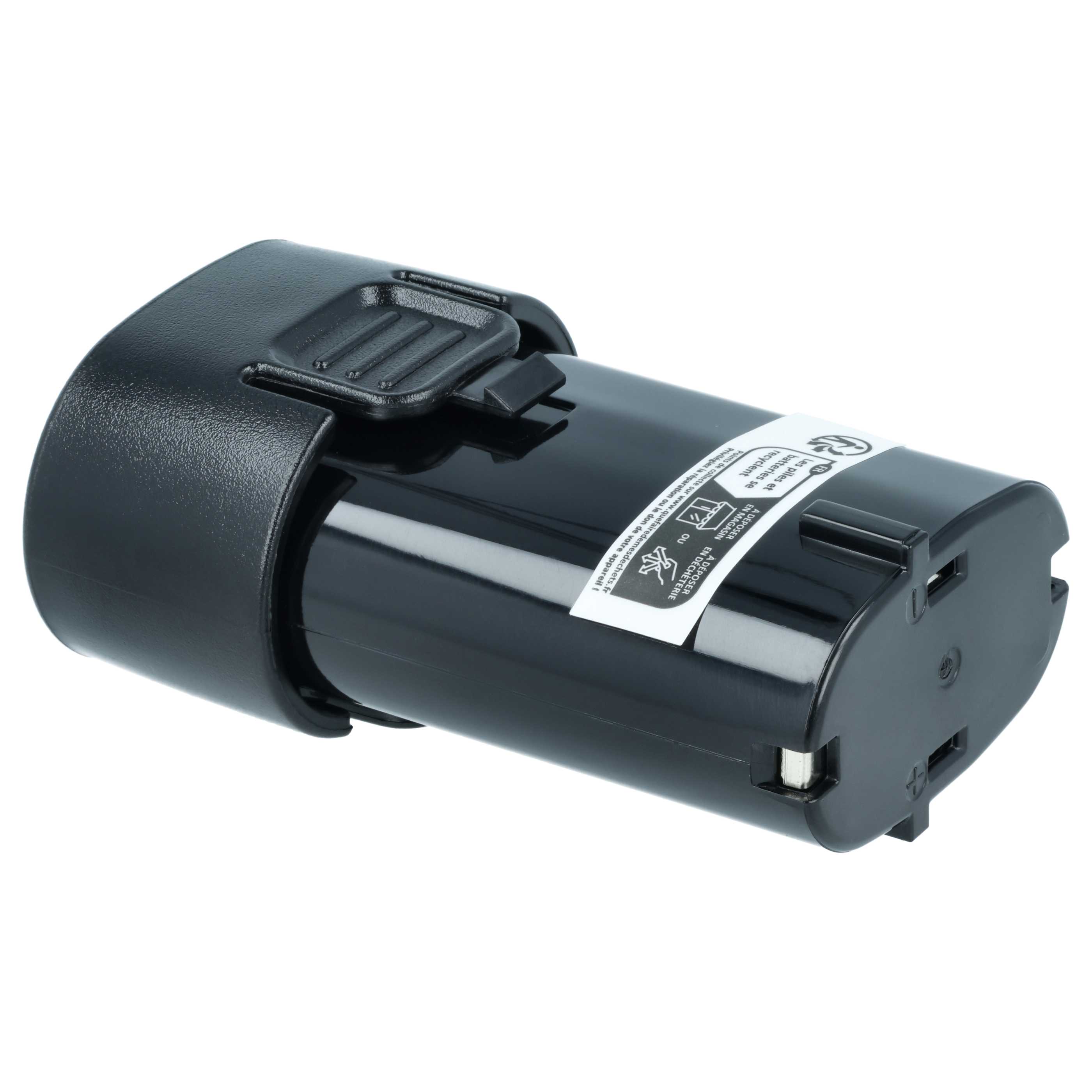 2x Battery replaces Makita BL7010, 194356-2, 194355-4 Electric Power Tool - 2500 mAh, 7.2 V, Li-Ion