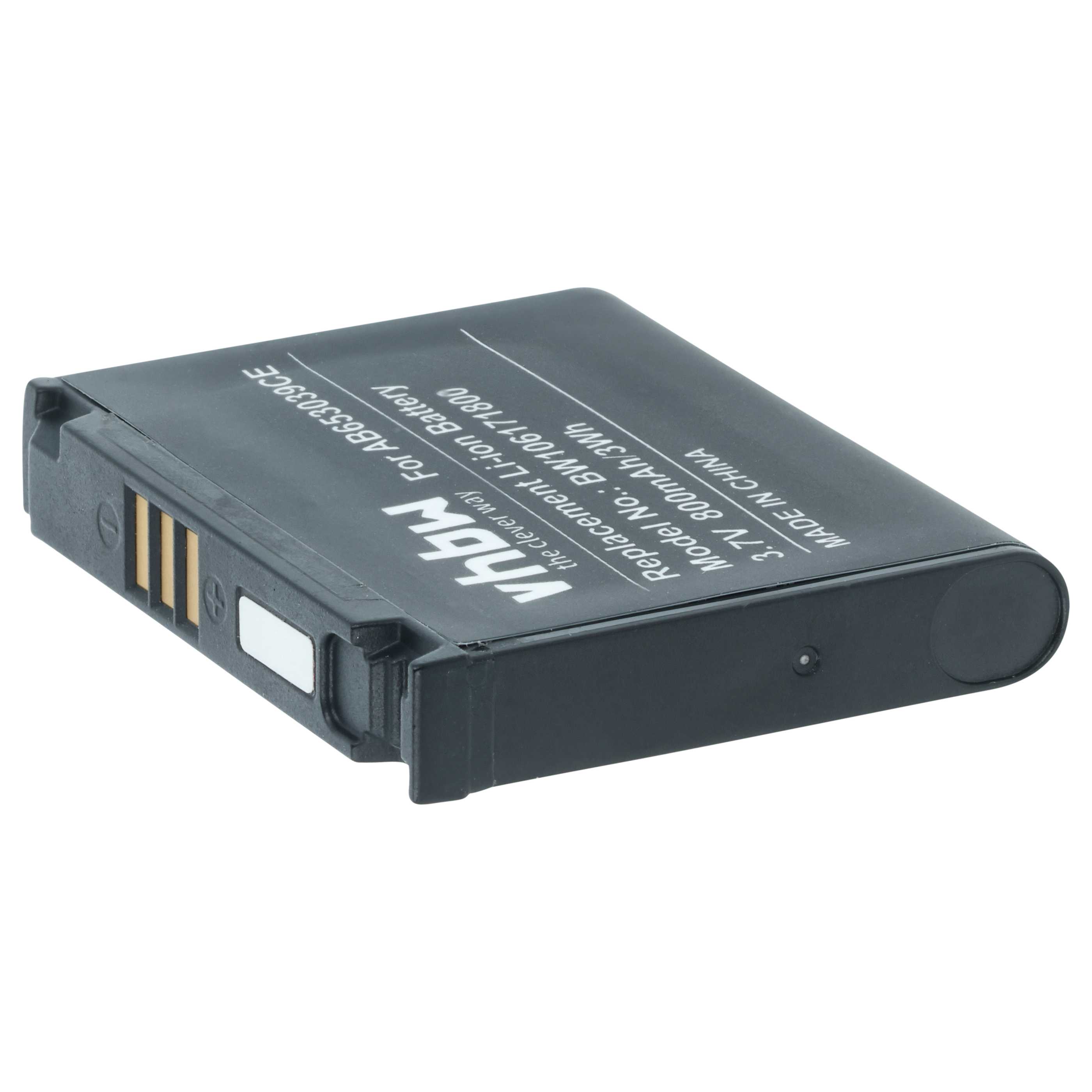 Akumulator do telefonu smartfona zamiennik Samsung AB653039CEC, AB653039CE, AB653039CC - 800 mAh 3,7 V Li-Ion