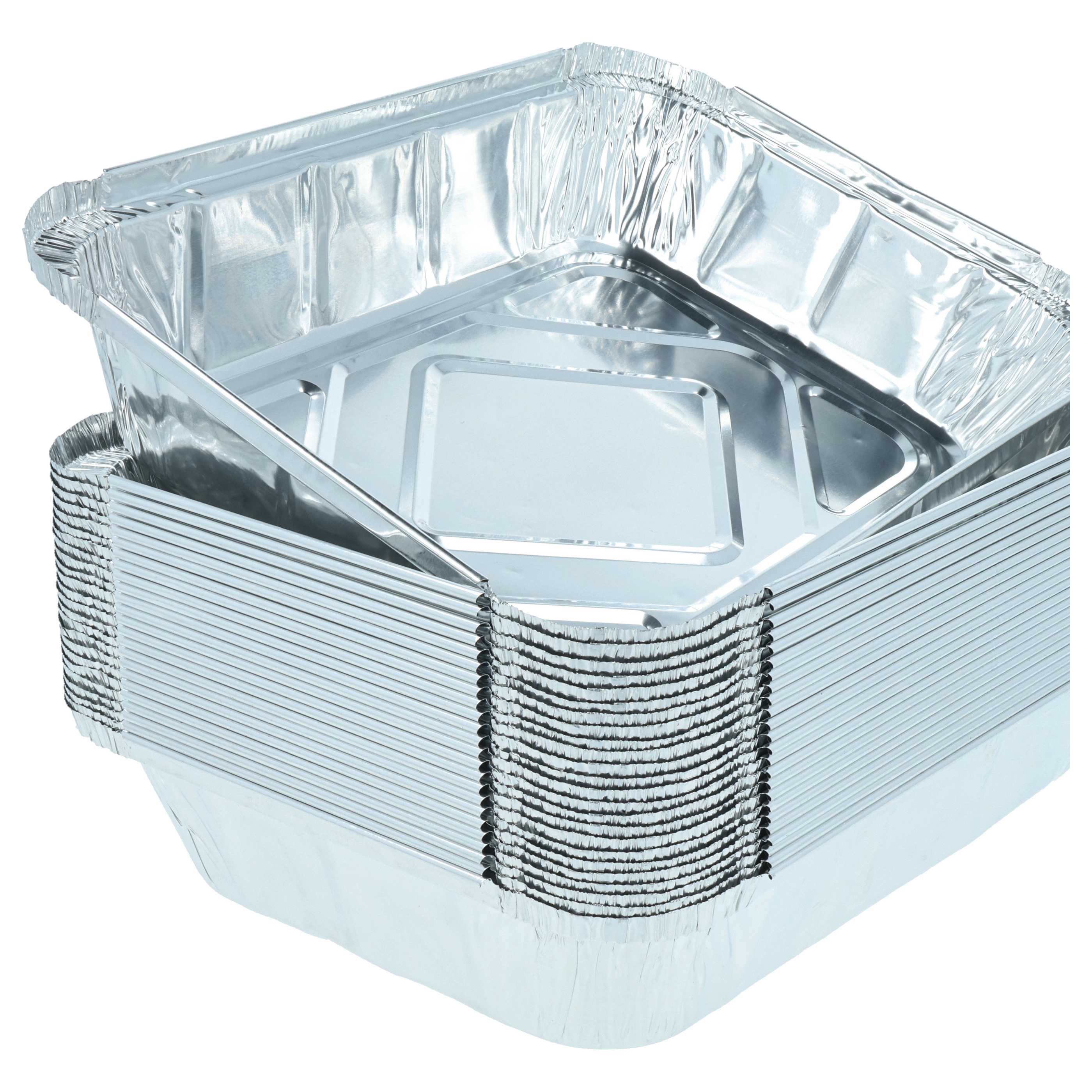 25x Grill Tray suitable for Enders, Napoleon, Rösle, Weber Gas Grills - Aluminium 22 x 15 x 4 cm